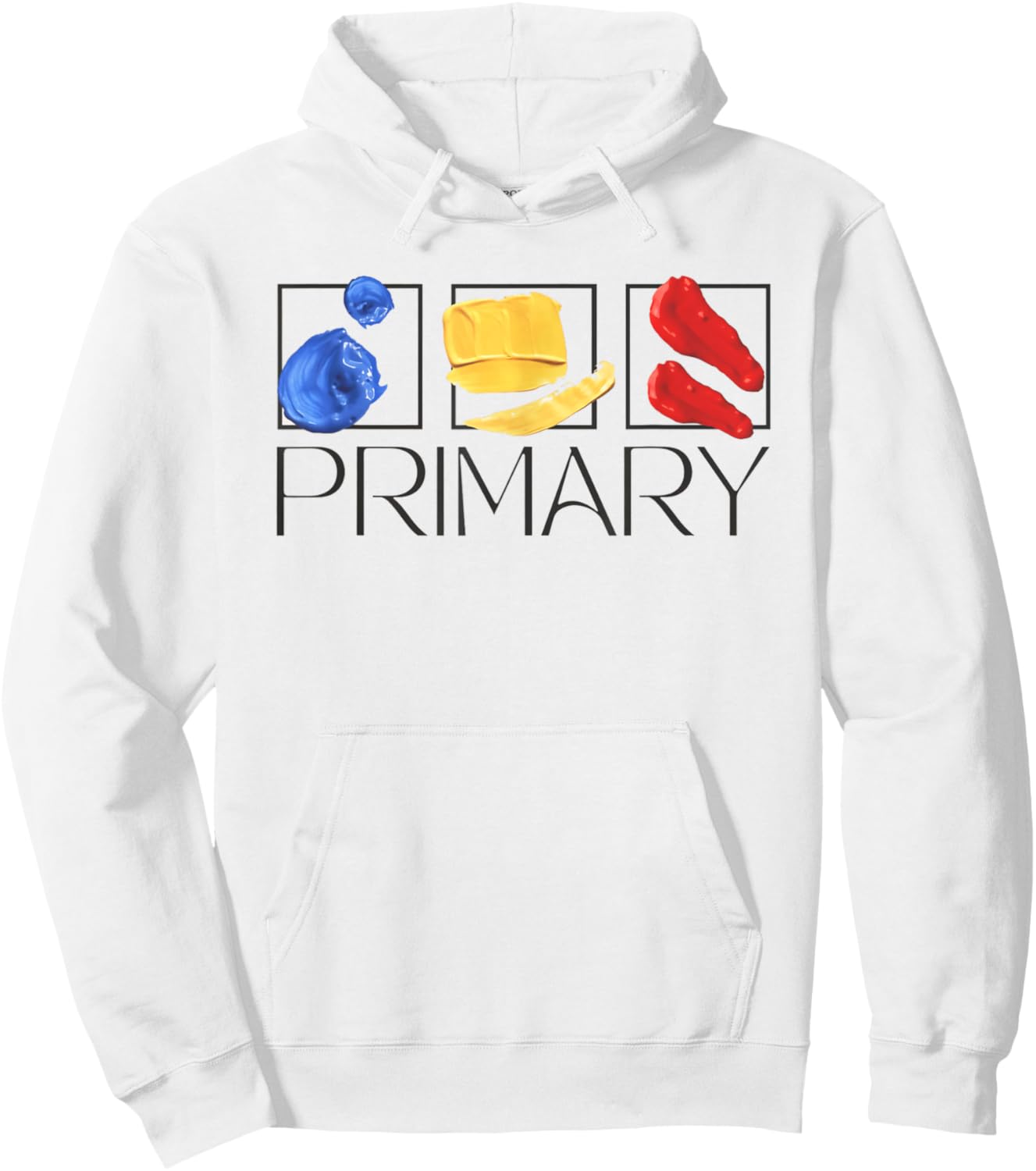 Women Art Teacher Back To School Artist Primary Color Theory Hoodie - Hoodie | White