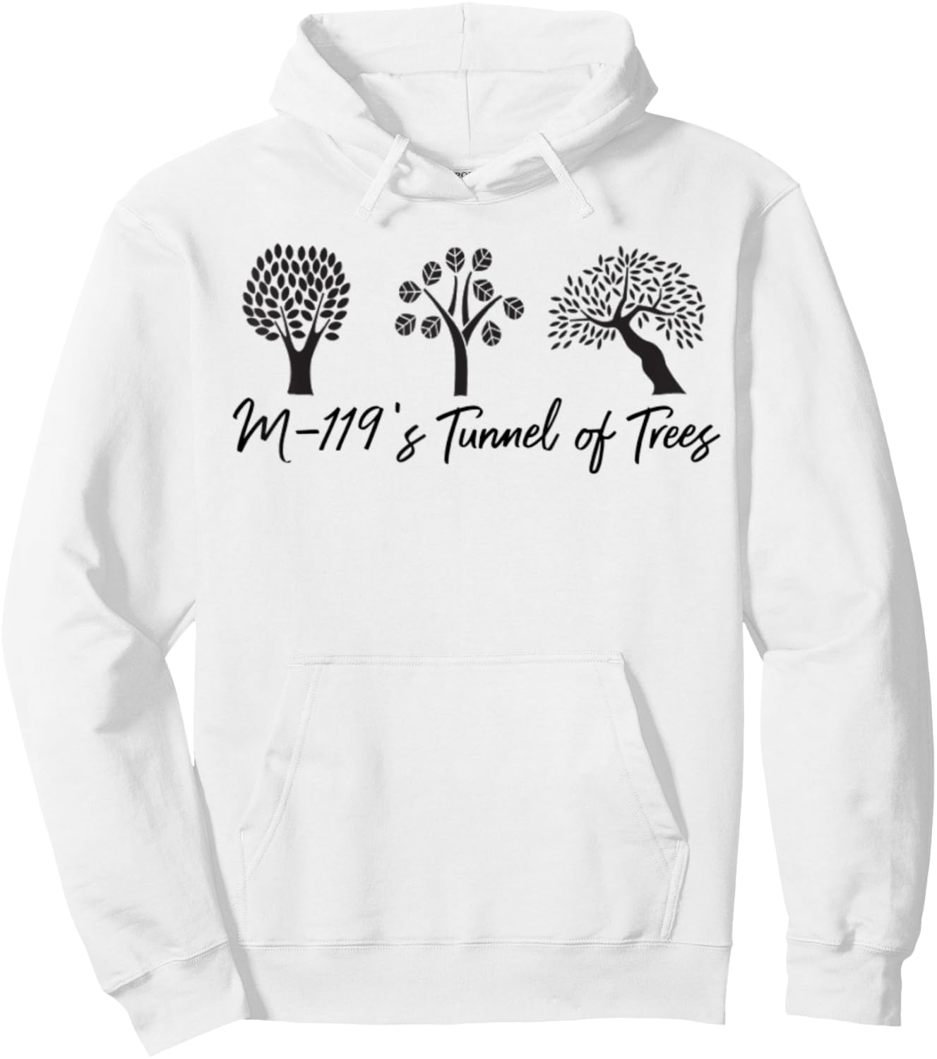 Michigan Michigander Great Lakes M-119 Tunnel Of Trees Gift Hoodie - Hoodie | White