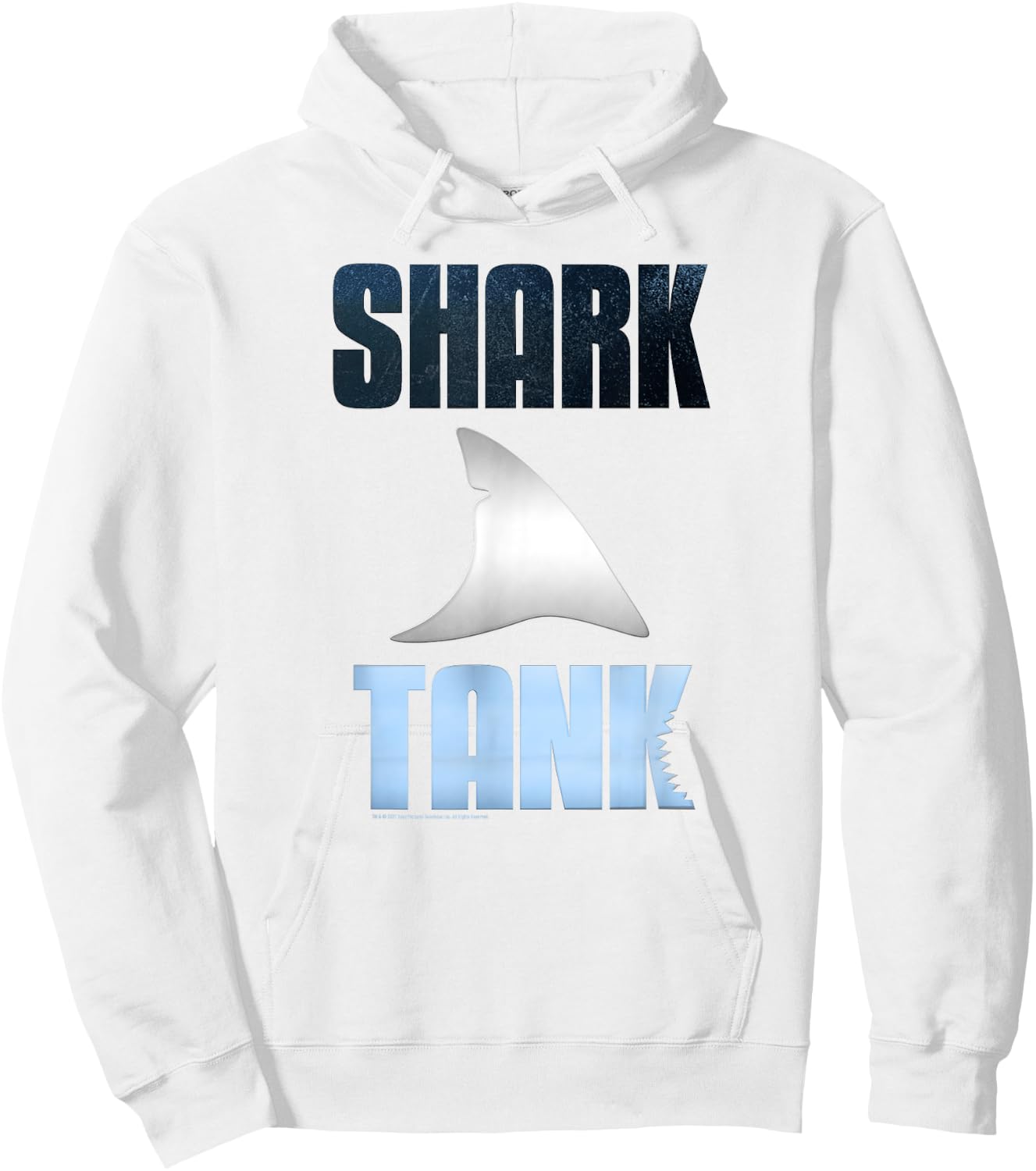 Shark Tank Full Color Logo Hoodie - Hoodie | White