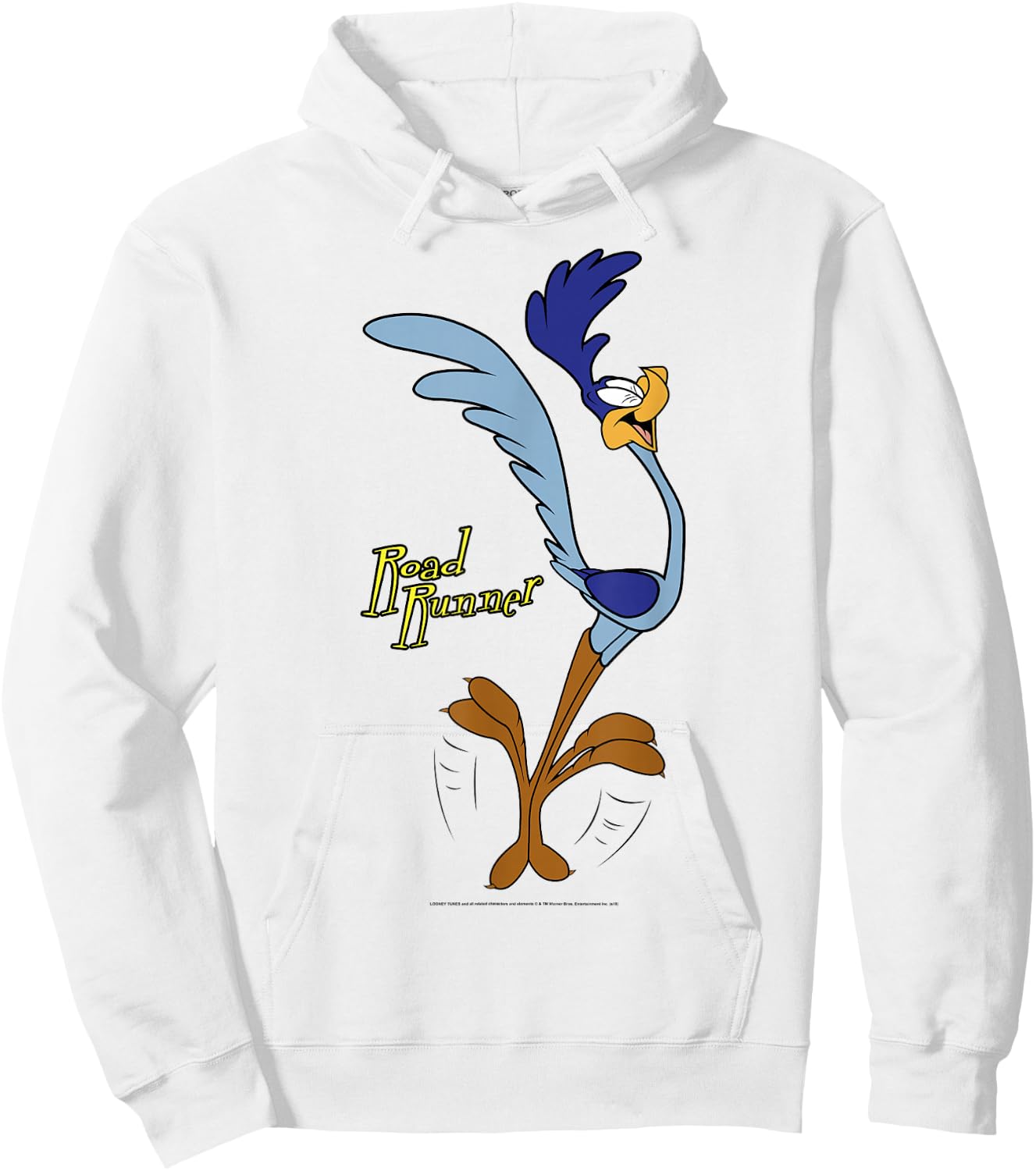 Looney Tunes Road Runner Happy Portrait Hoodie - Hoodie | White