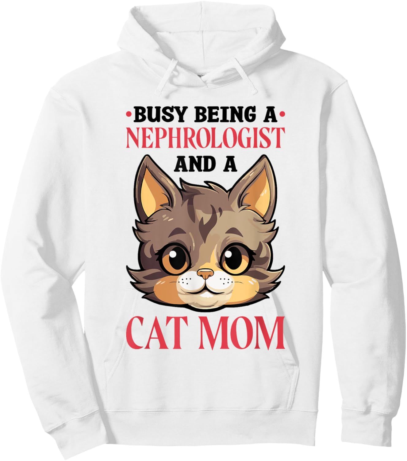 Cat Lover Nephrologist and Nephrology Nurse Women Hoodie - Hoodie | White