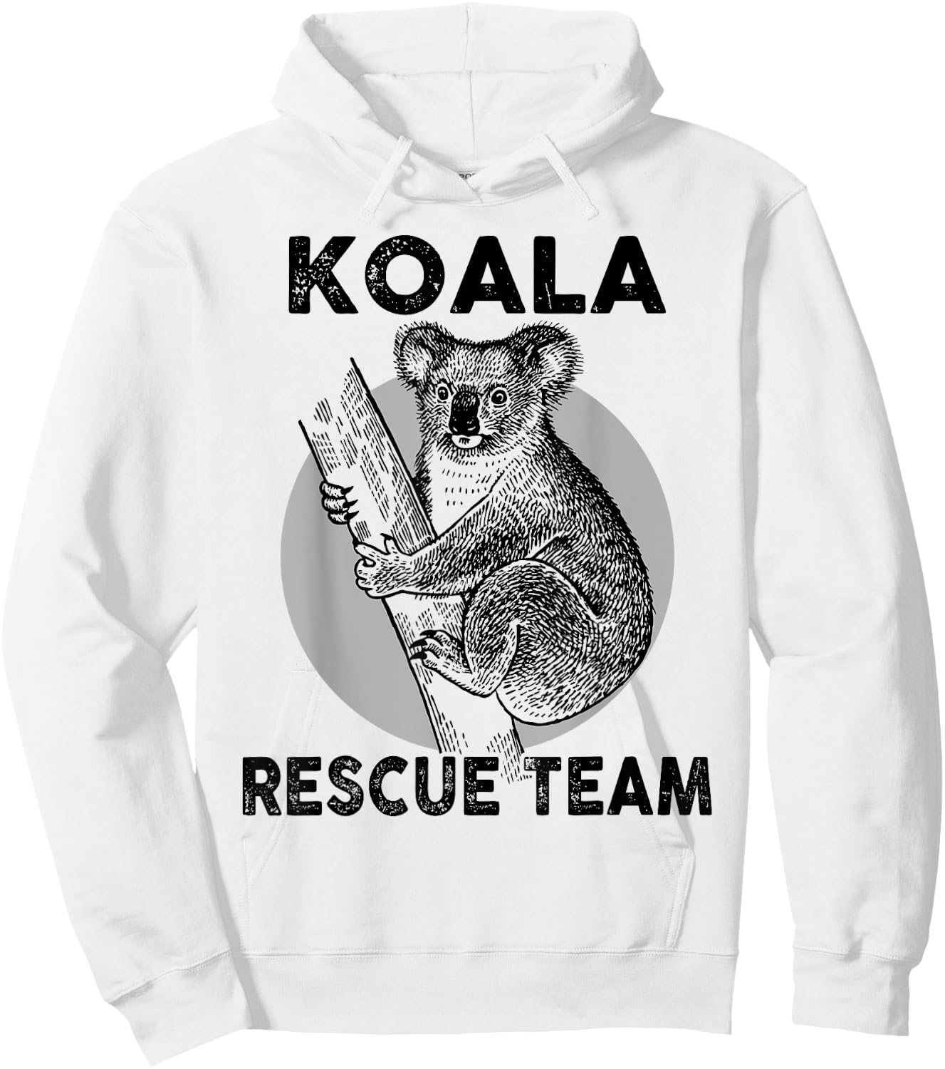 Save the Koala Bear Vintage Animals Outfits Rescue Australia Hoodie - Hoodie | White