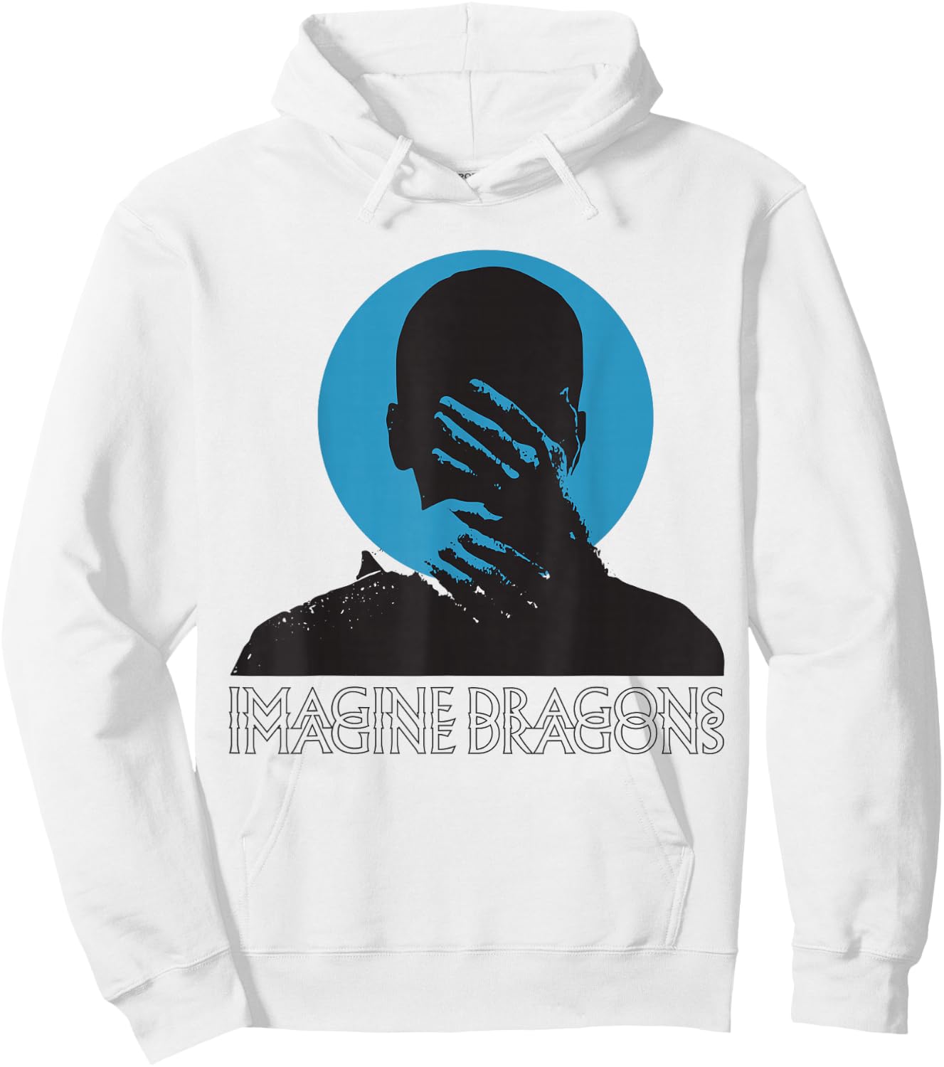 Official Imagine Dragons Follow You Blue Hoodie - Hoodie | White