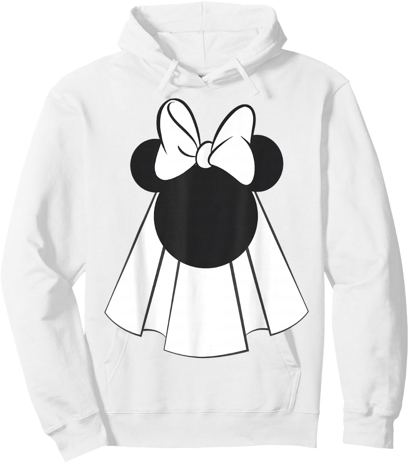 Disney Mickey and Friends Minnie Mouse Bride Hoodie - Hoodie | White
