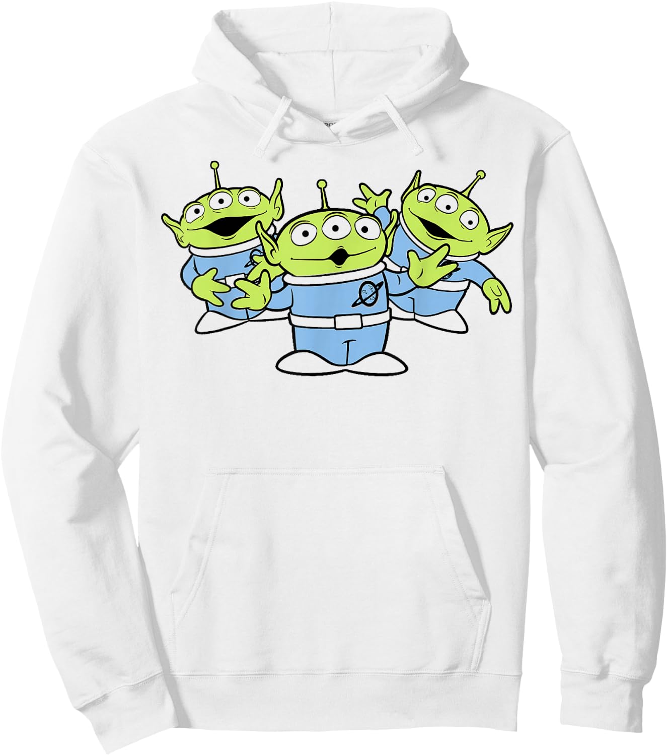 Disney Pixar Toy Story Alien Group Hoodie - Hoodie | White