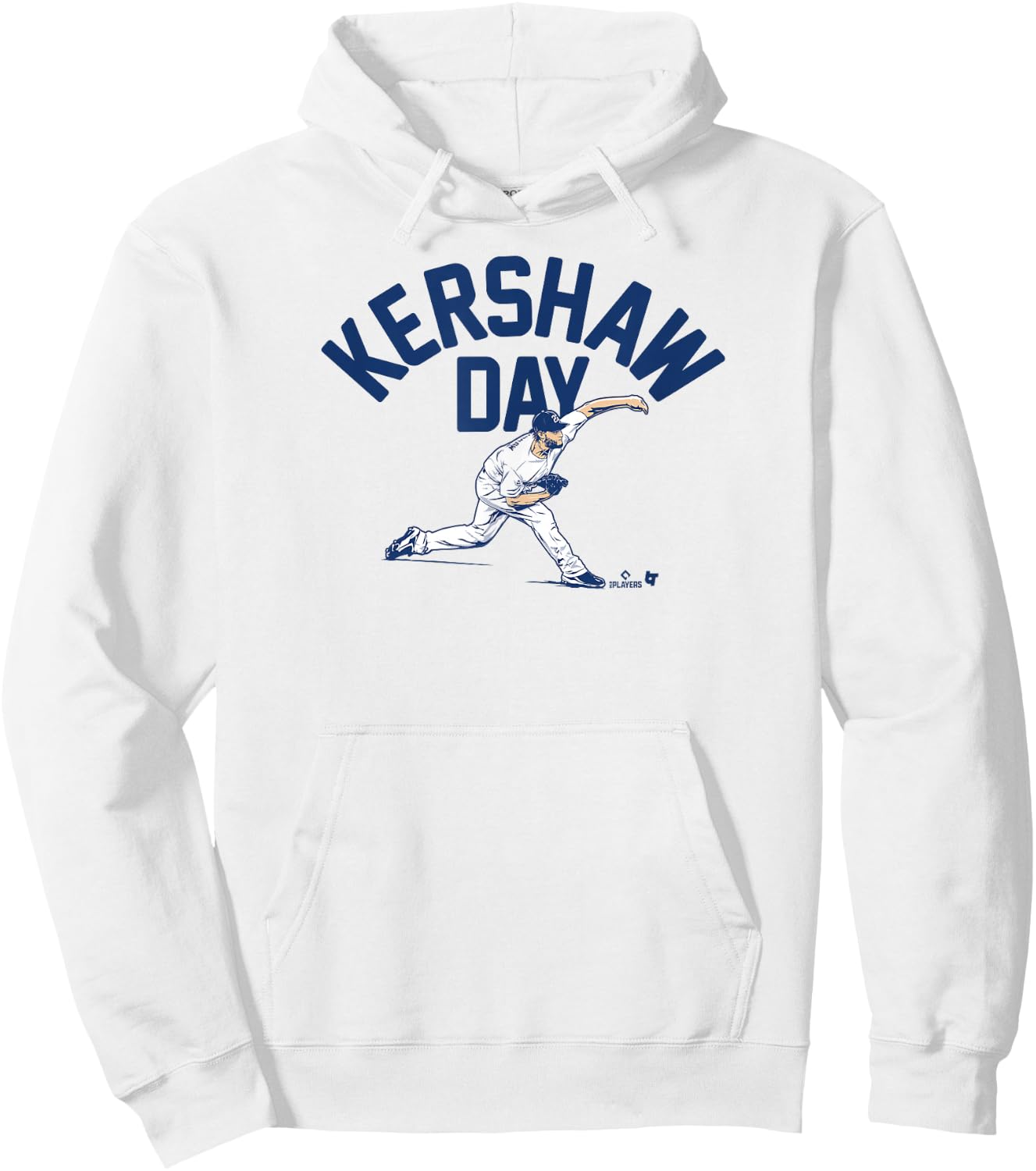 Clayton Kershaw - Kershaw Day - Los Angeles Baseball Hoodie - Hoodie | White