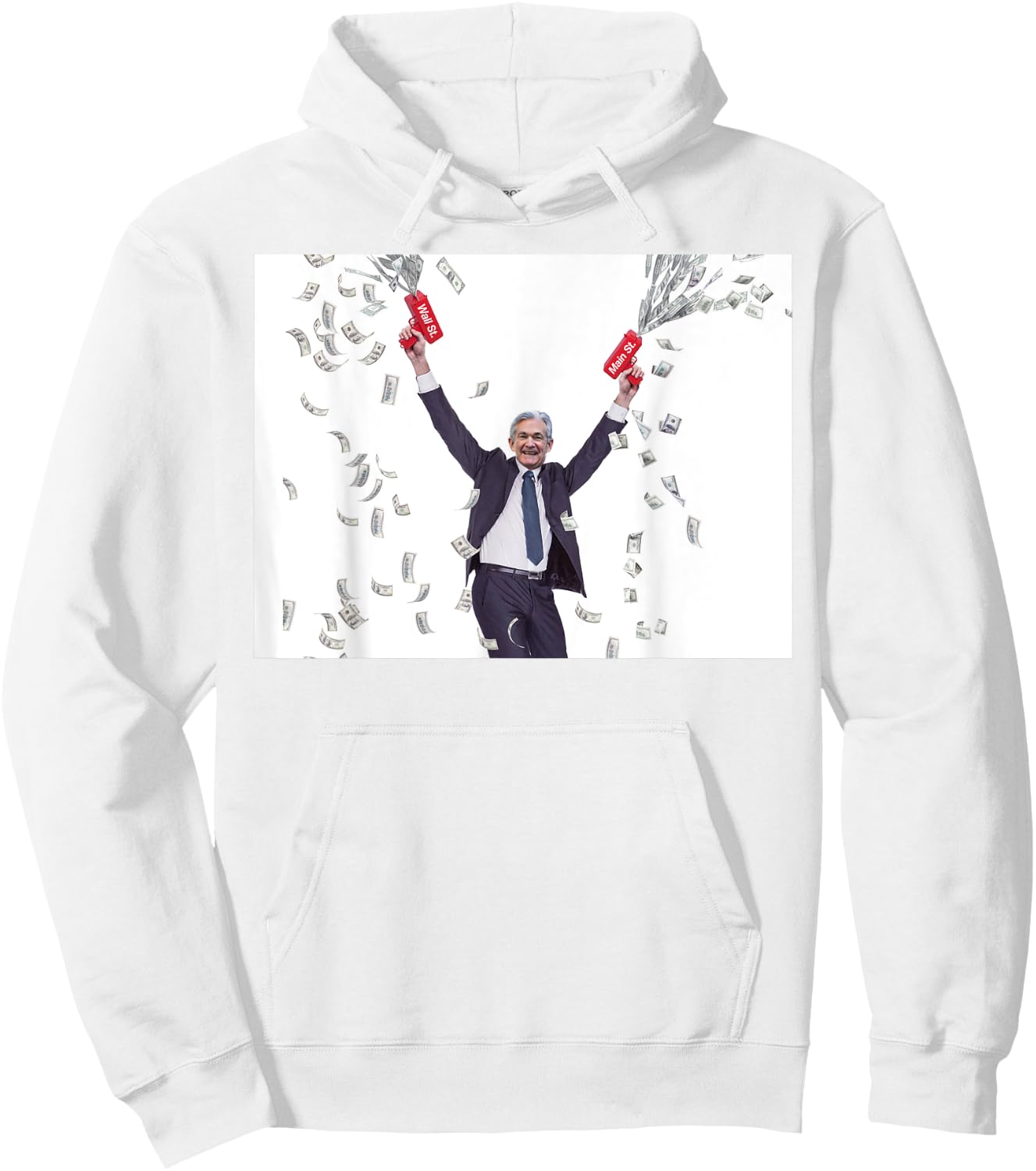 Money Printer Go BRRR by JPow Hoodie - Hoodie | White