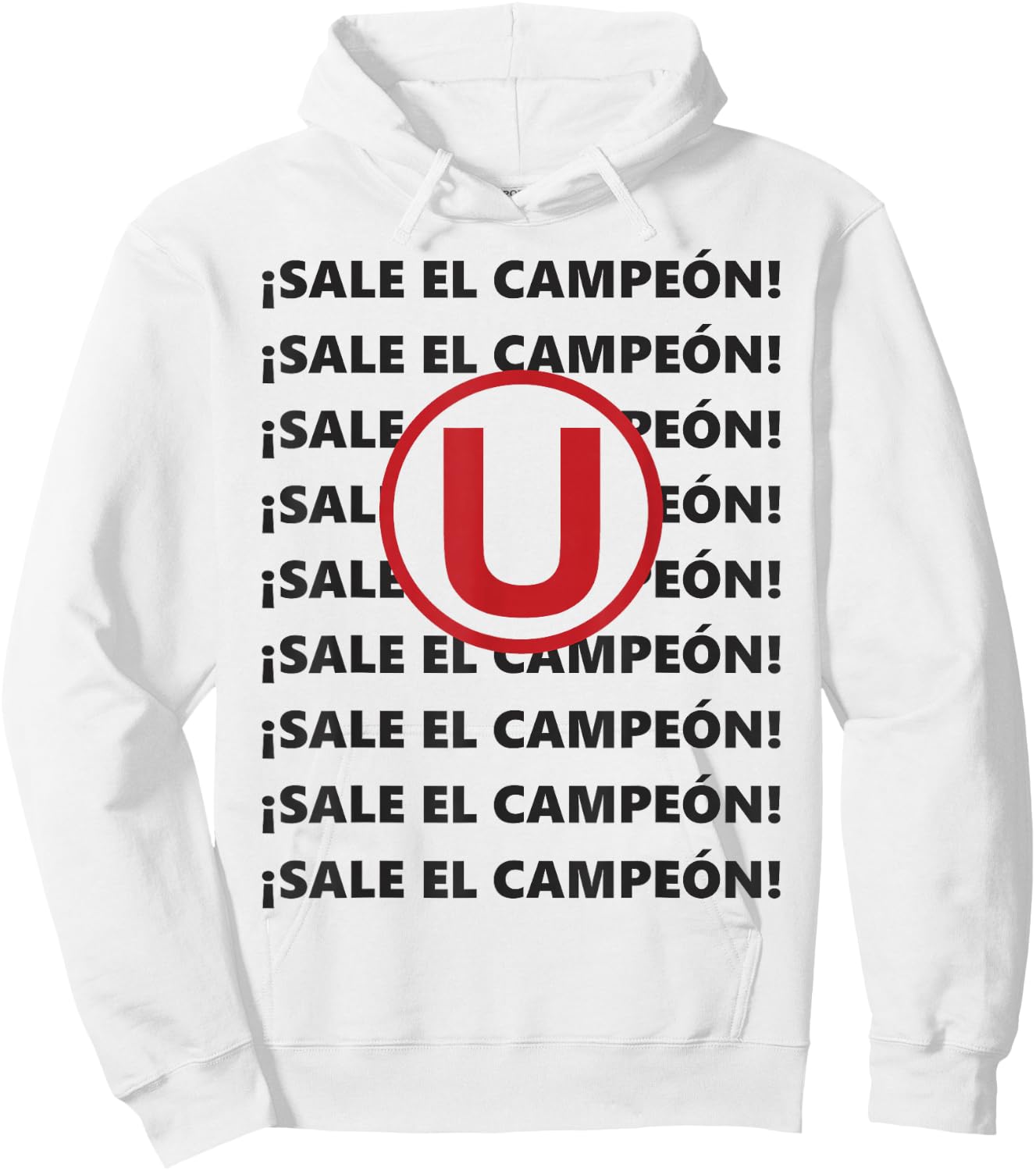 Club Universitario de Deportes Peru Men Monumental Lima La U Hoodie - Hoodie | White