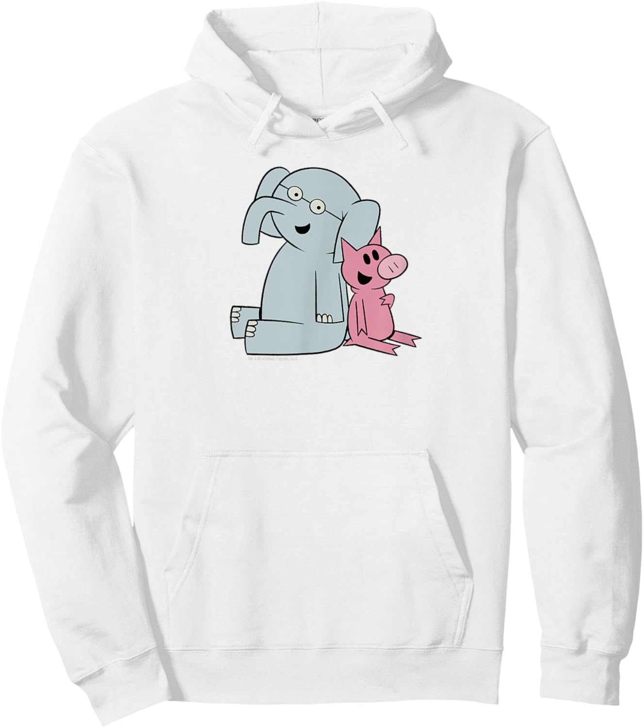 Elephant & Piggie Pals Hoodie - Hoodie | White