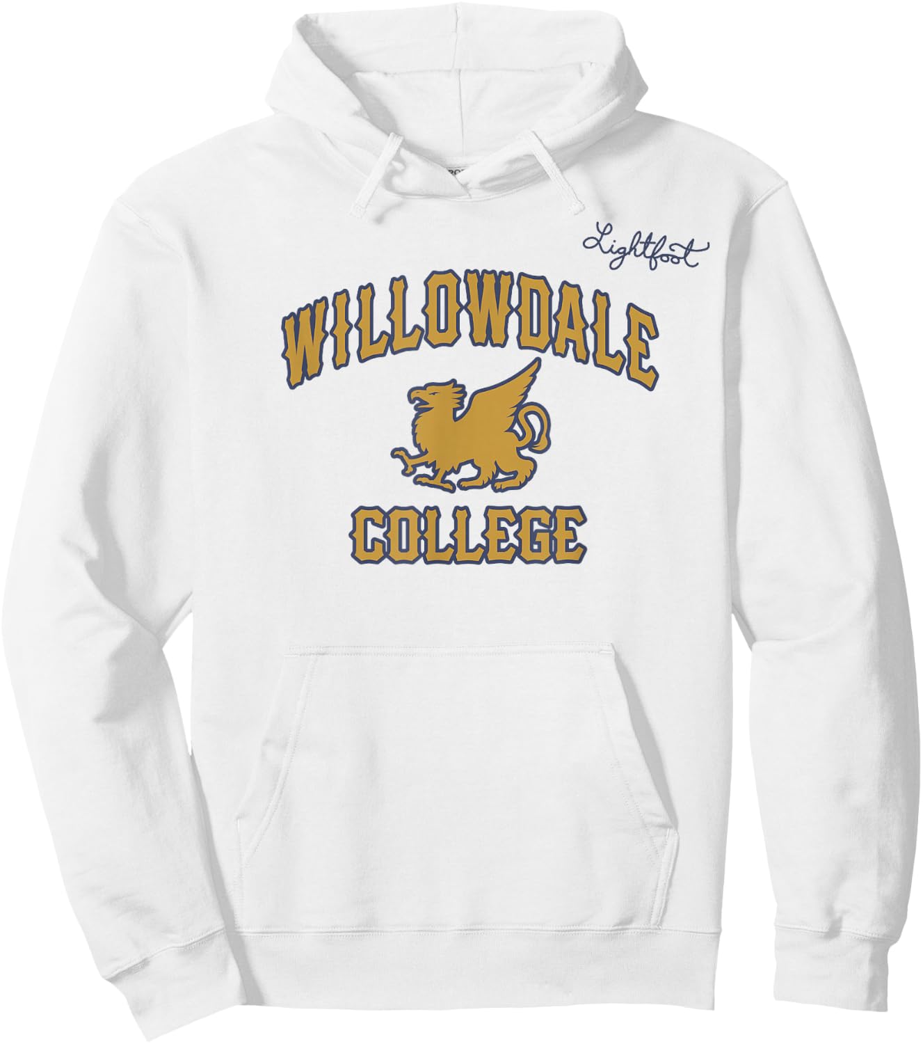 Disney Pixar Onward Willowdale College Lightfoot Hoodie - Hoodie | White