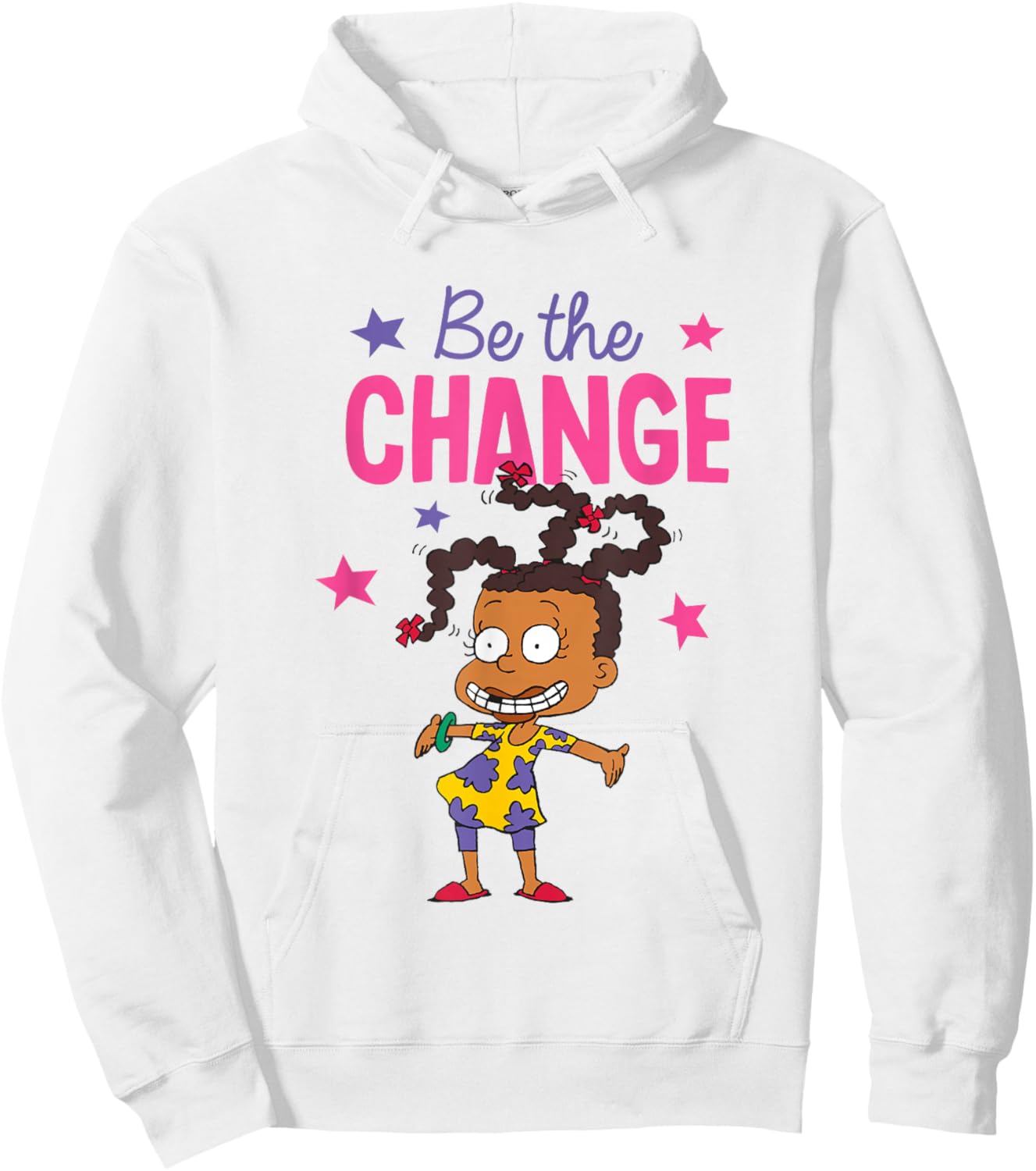 Rugrats Be The Change Susie Carmichael Portrait Hoodie - Hoodie | White