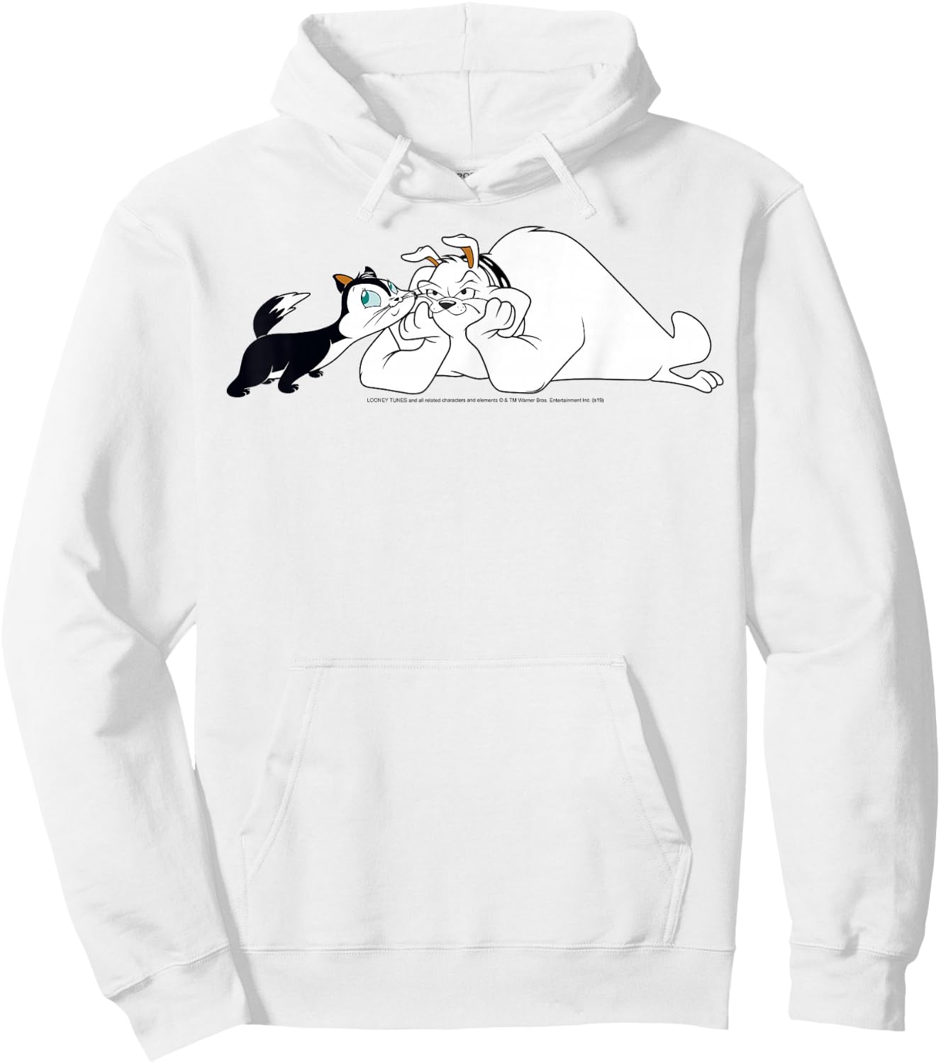 Looney Tunes Marc Antony and Pussyfoot Hoodie - Hoodie | White