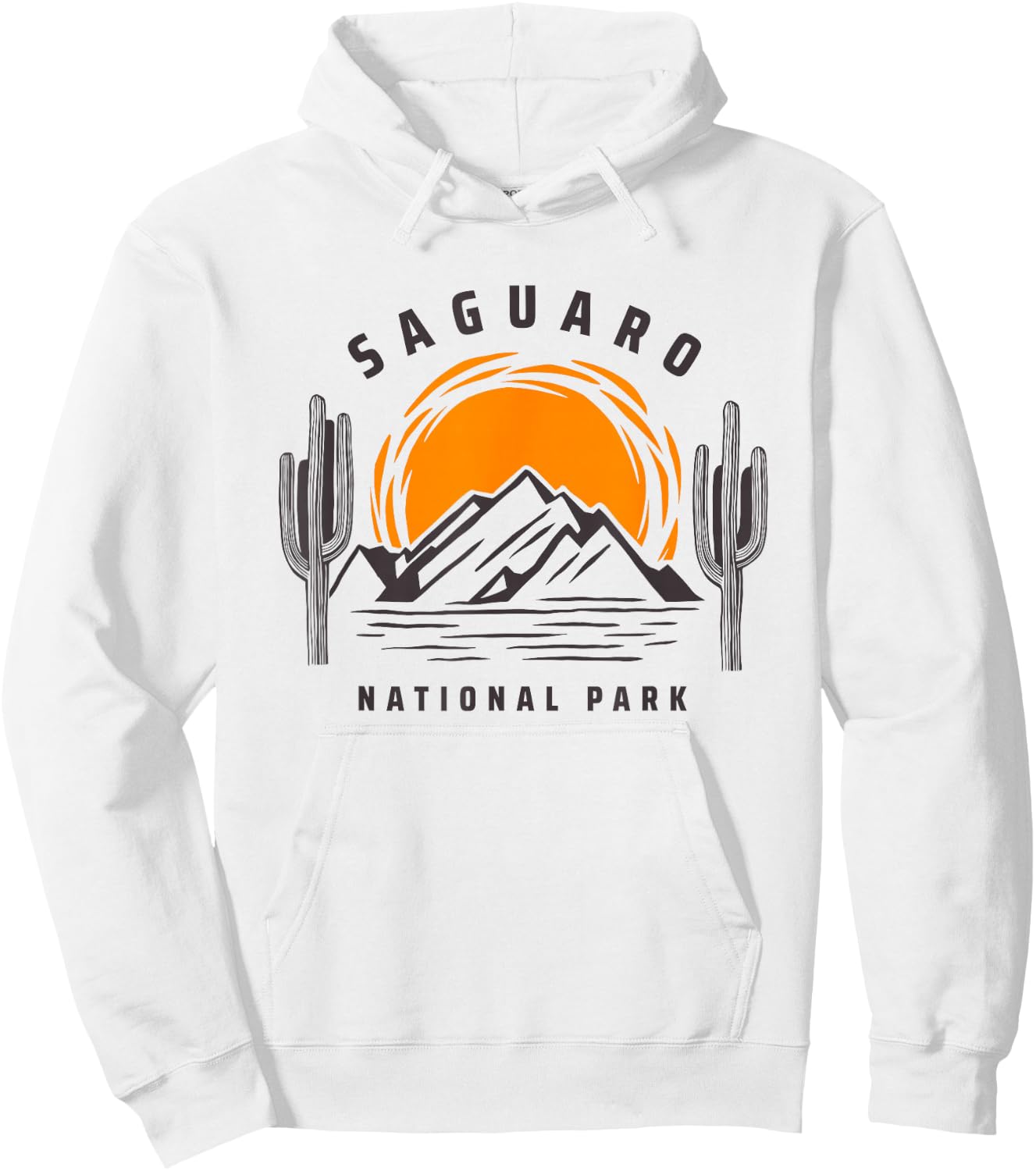 Saguaro National Park Cactus Tucson Arizona Vintage Hoodie - Hoodie | White