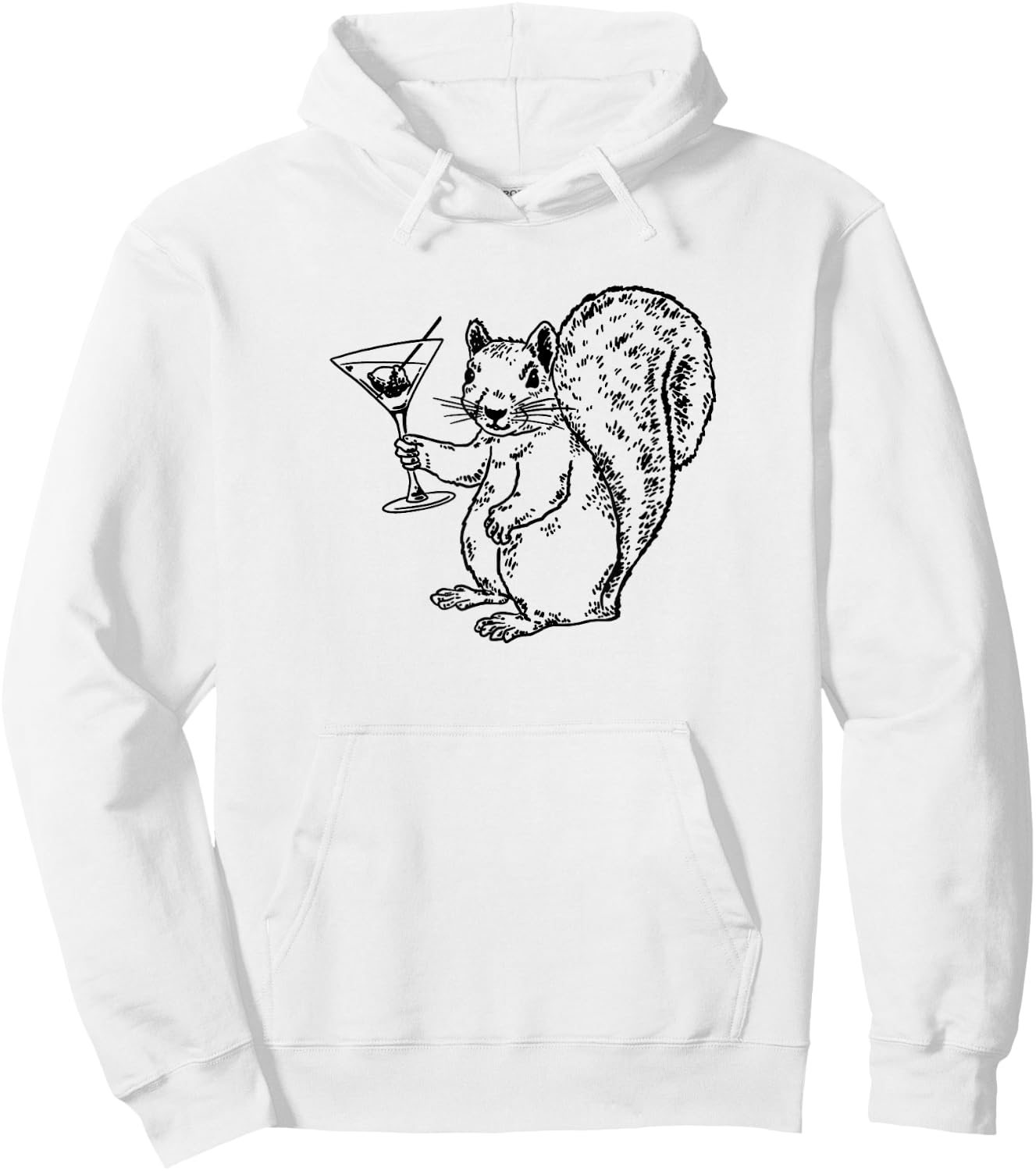 NPR Planet Money Squirrel Hoodie - Hoodie | White