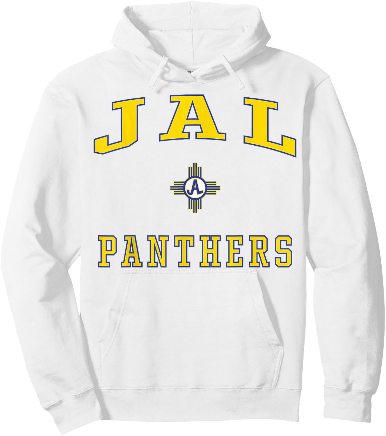 Jal High School Panthers Hoodie - Hoodie | White