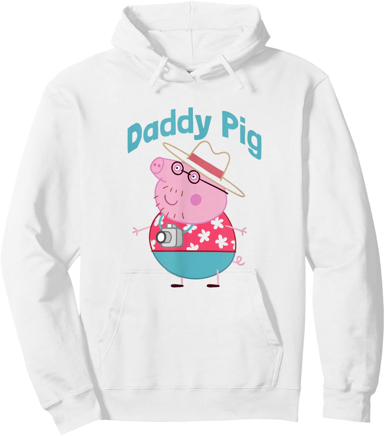 Peppa Pig Daddy Pig Hoodie - Hoodie | White