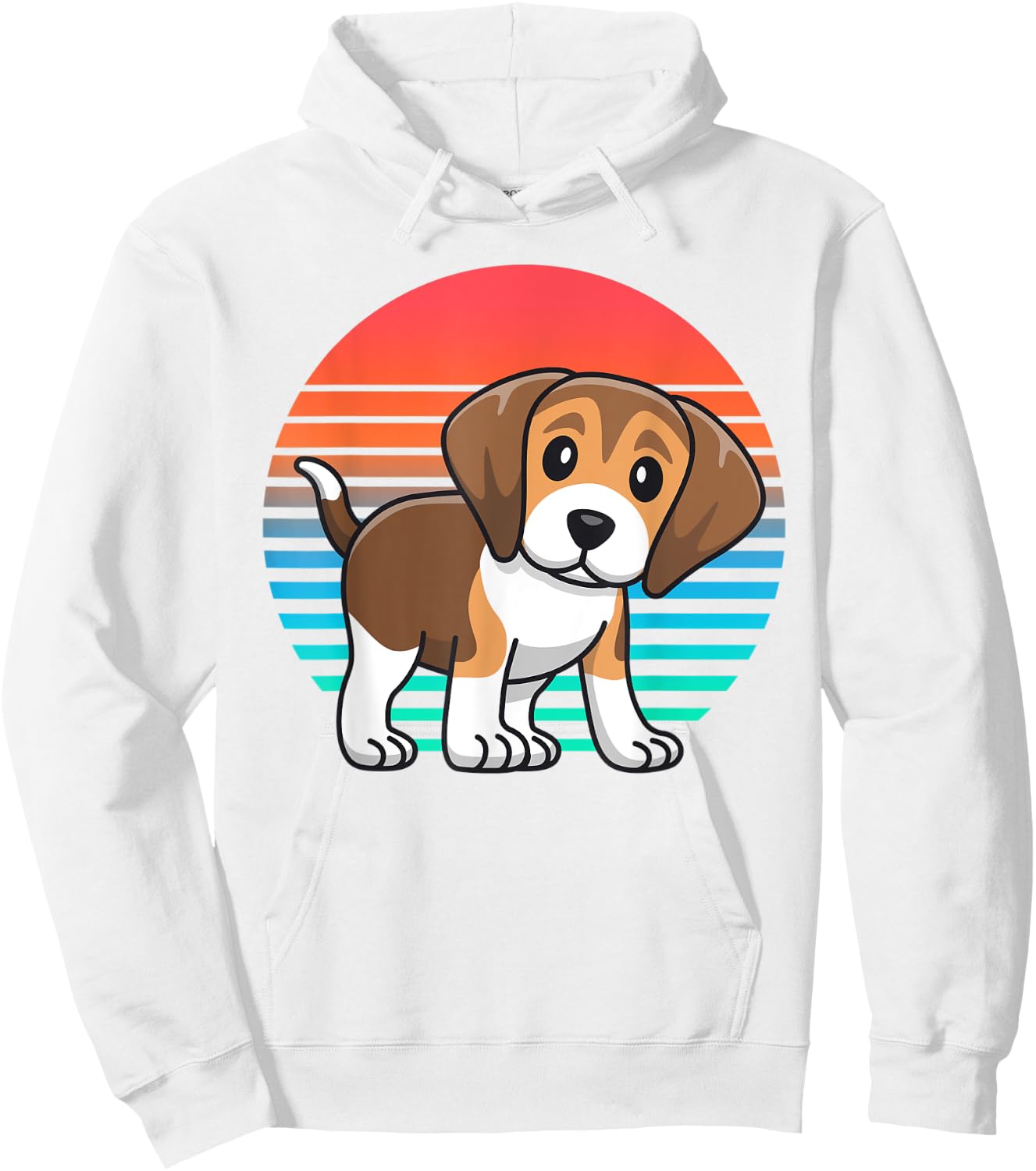 Retro Beagle Shirts Men Gift Beagle Lover Hoodie - Hoodie | White