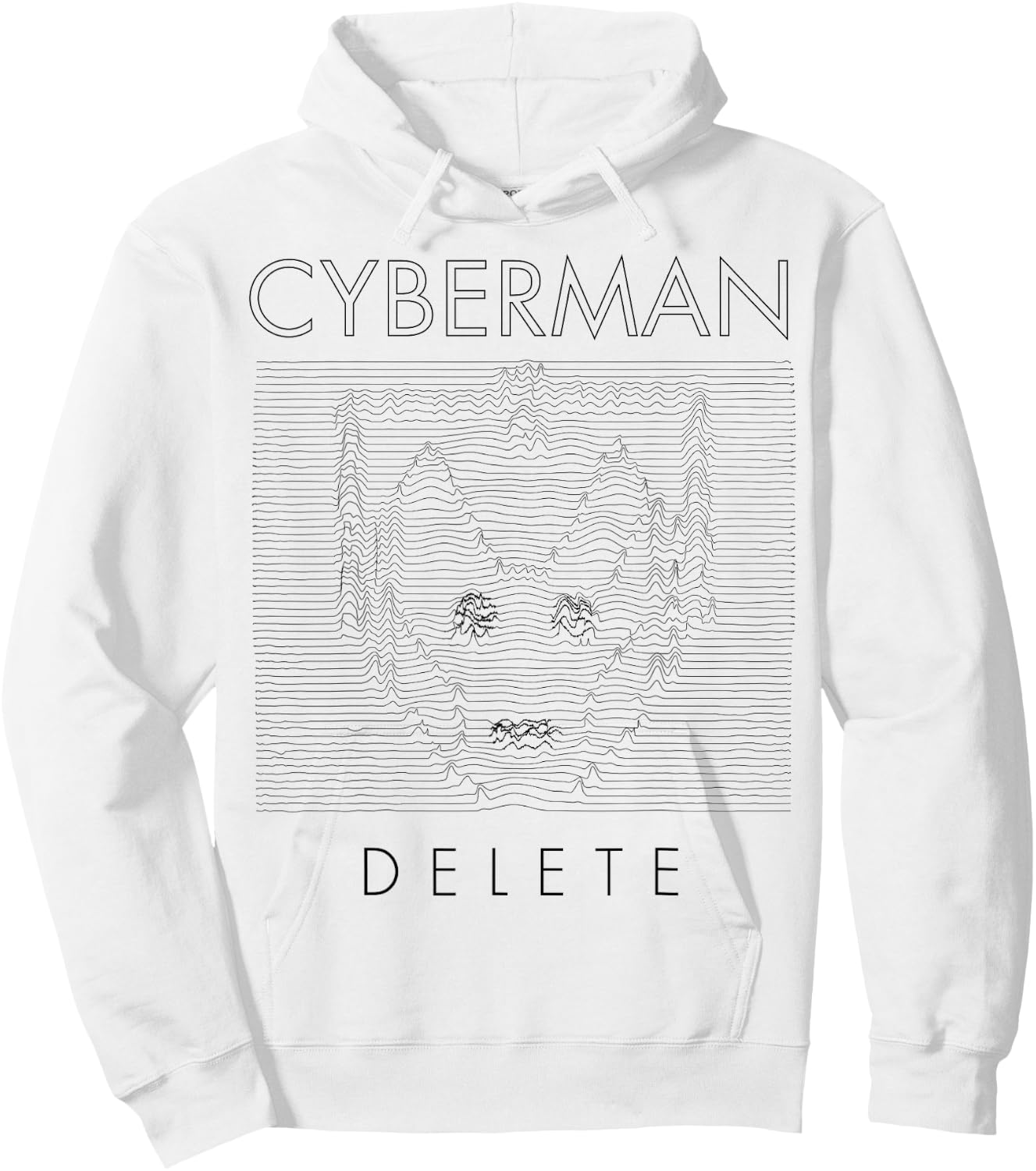 Spacetime-Tour Cybermen Intergalactic Time-Travel Hoodie - Hoodie | White