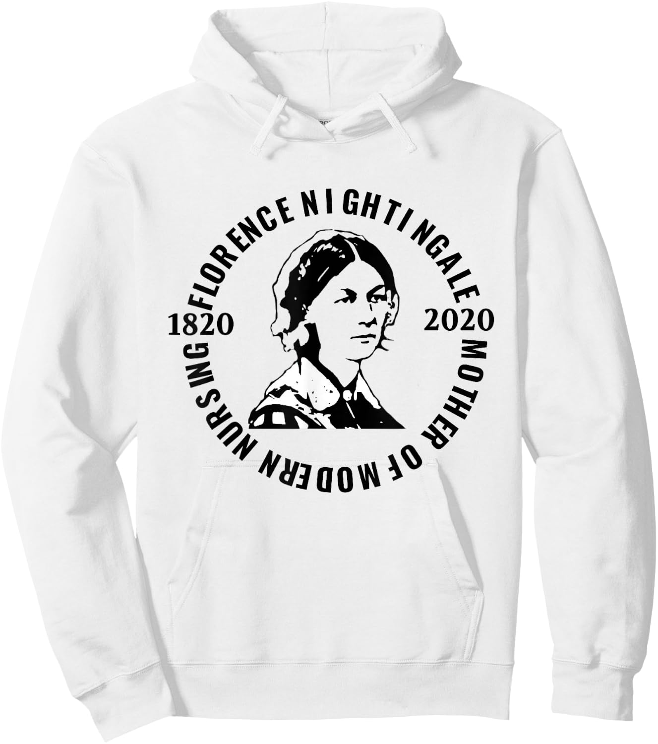 200th Anniversary of Florence Nightingale Hoodie - Hoodie | White