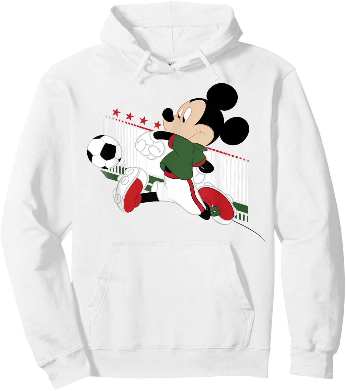 Disney Mickey & Friends Mexico Soccer Hoodie - Hoodie | White