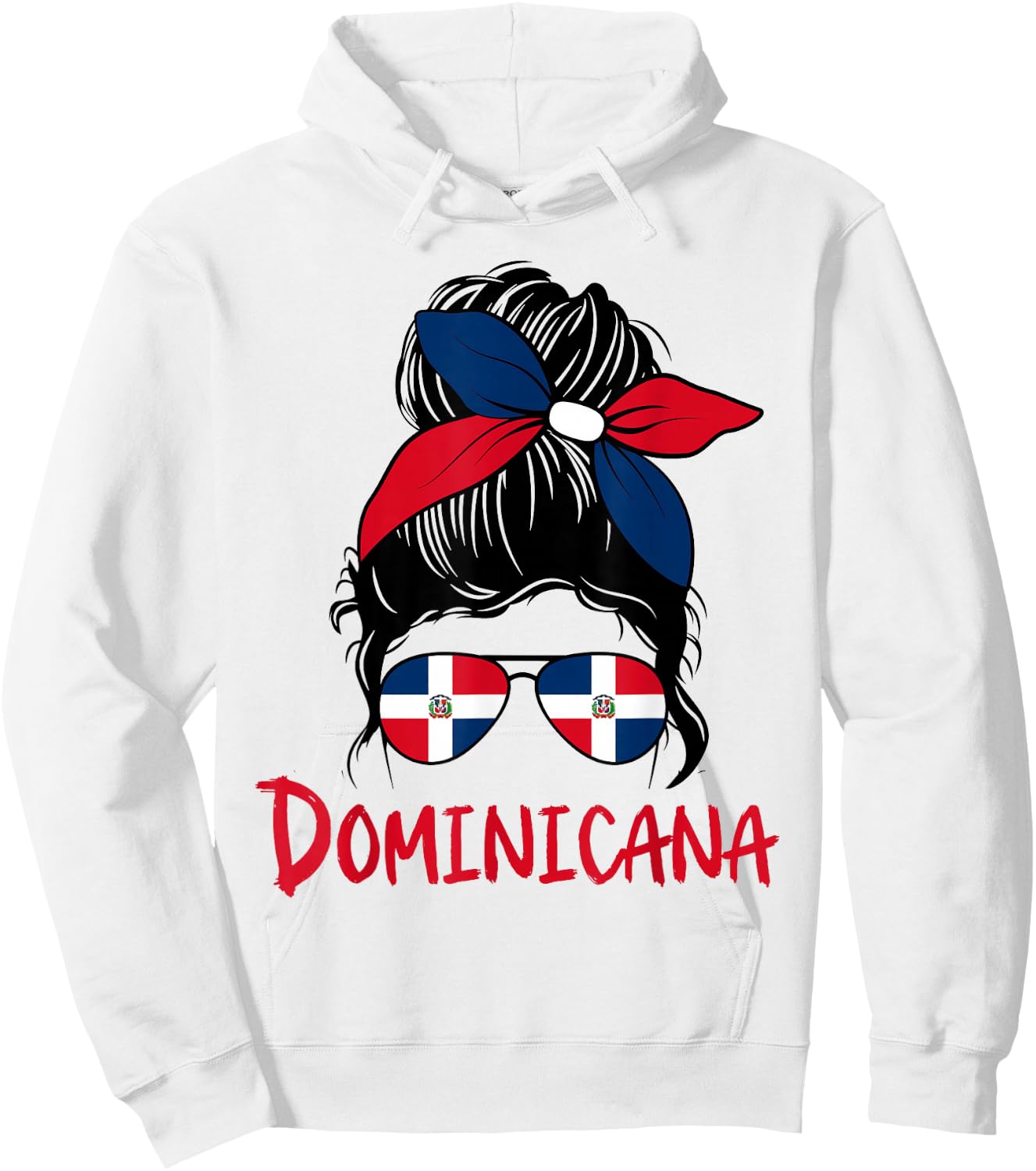 Republica dominicana graphic design for girls kid toodler RD Hoodie - Hoodie | White
