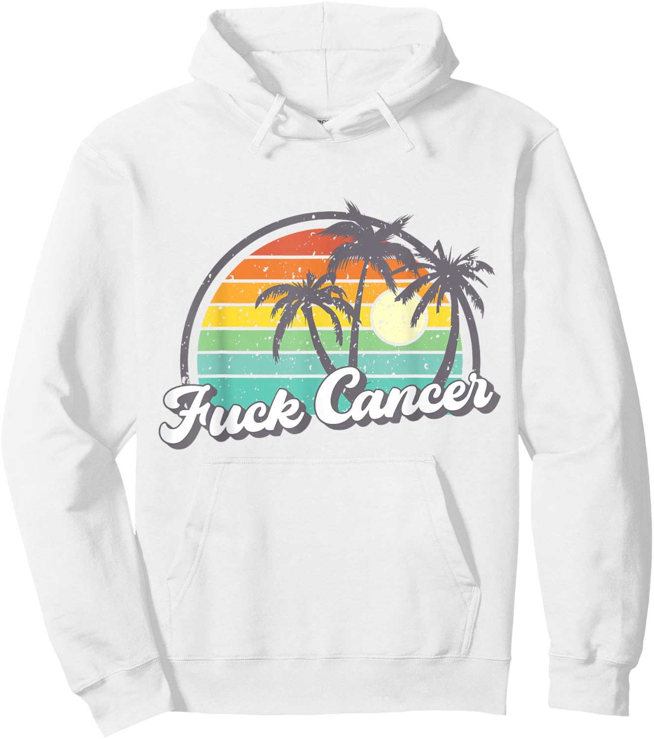 Fuckcancer Hoodie - Hoodie | White