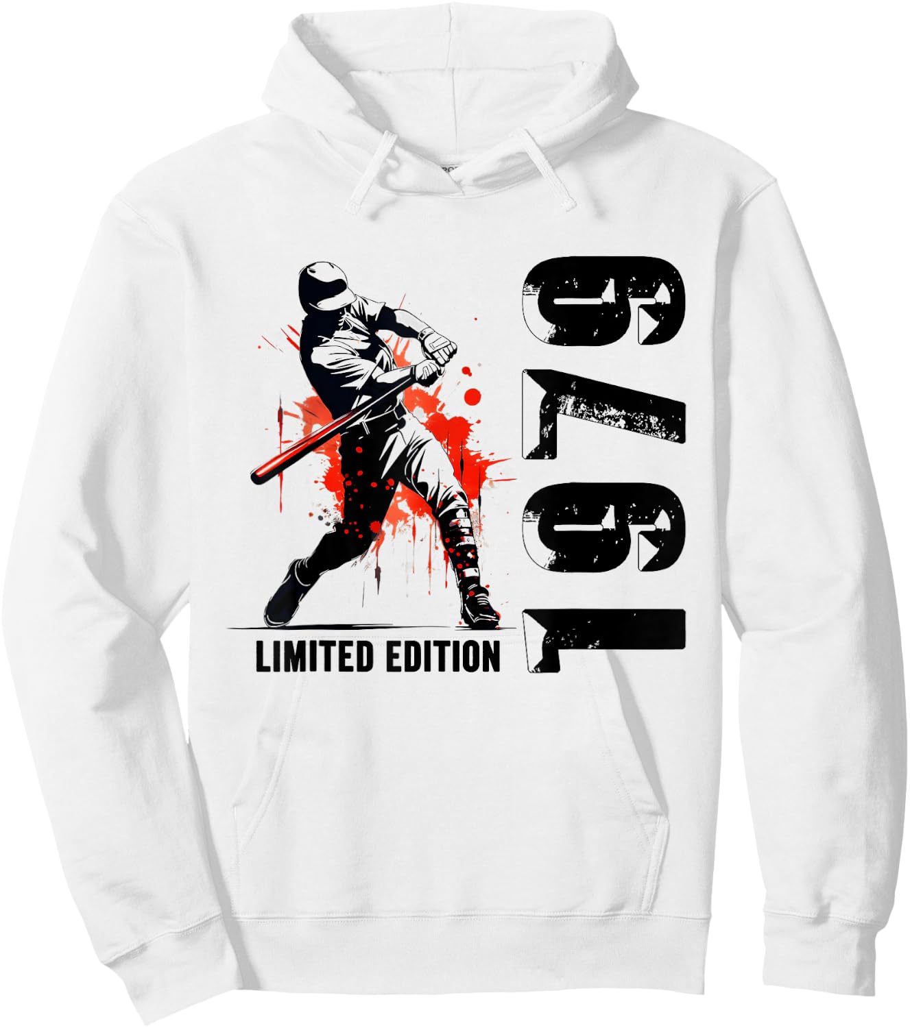 45th Birthday Baseball Limited Edition 1979 45 Years Old Hoodie - Hoodie | White