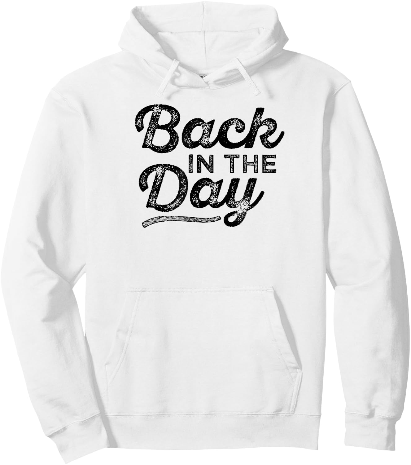 Back In The Day Vintage Hoodie - Hoodie | White