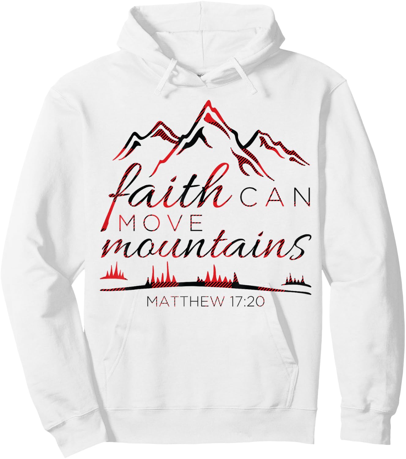 Christian Faith Religious Bible Verse Gifts Women Teen Girls Hoodie - Hoodie | White