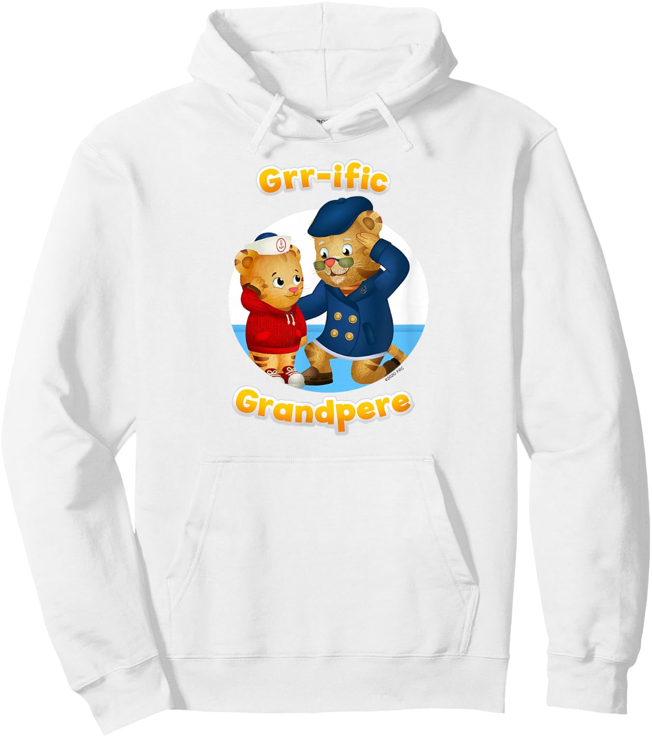 Daniel Tiger's Neighborhood: Grr-ific Grandpere Hoodie - Hoodie | White