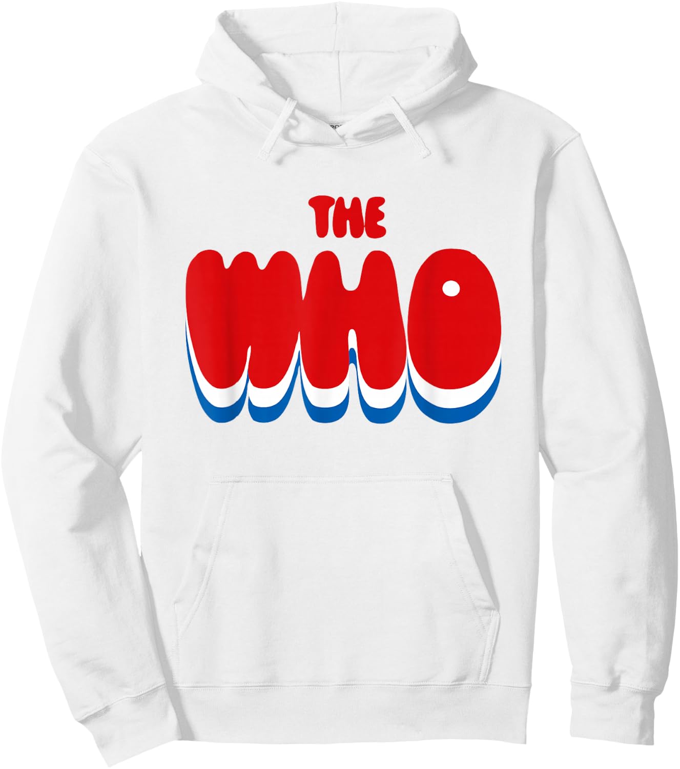 Official The Who Vintage Heather Grey Hoodie - Hoodie | White