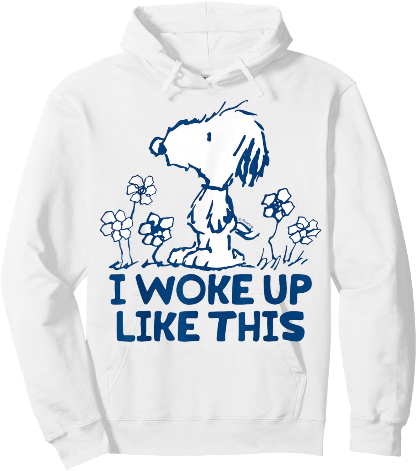 Peanuts - Andy I Woke Up Like This Snoopy's Sibling Hoodie - Hoodie | White