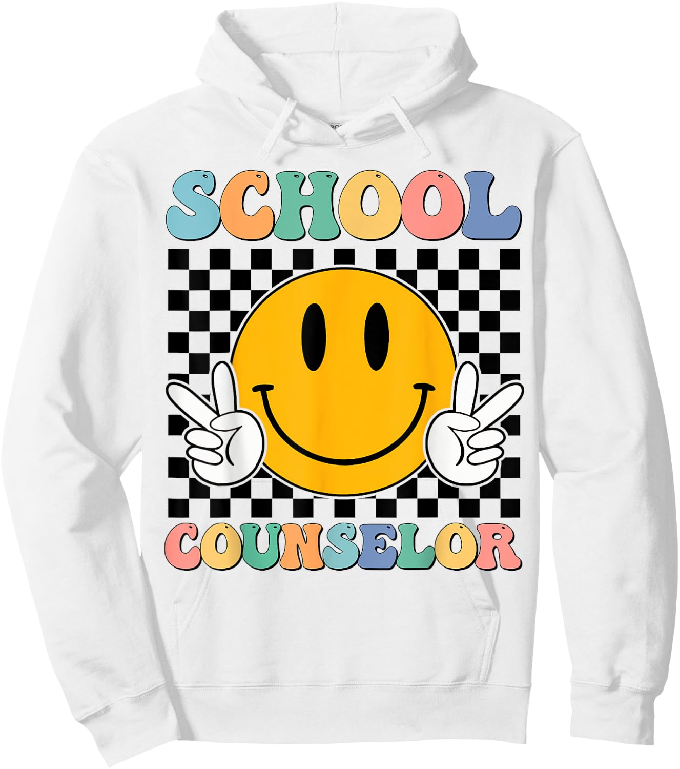 School Counselor Teacher Counseling Office School Guidance Hoodie - Hoodie | White