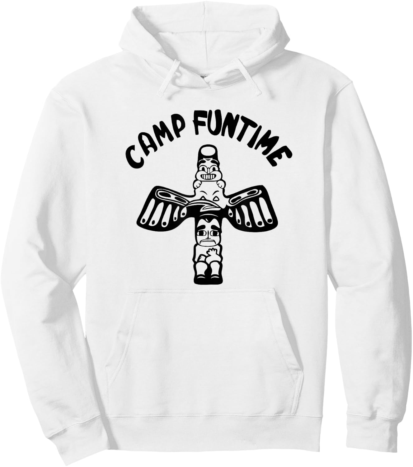 Camp Funtime, Gift, Punk, Rock, Retro, Summer Hoodie - Hoodie | White