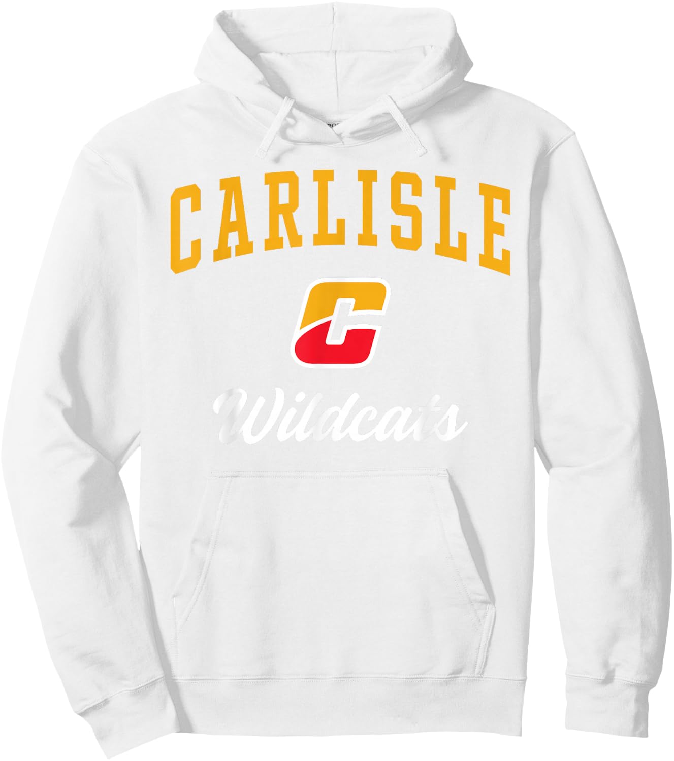 Carlisle High School Wildcats Hoodie - Hoodie | White