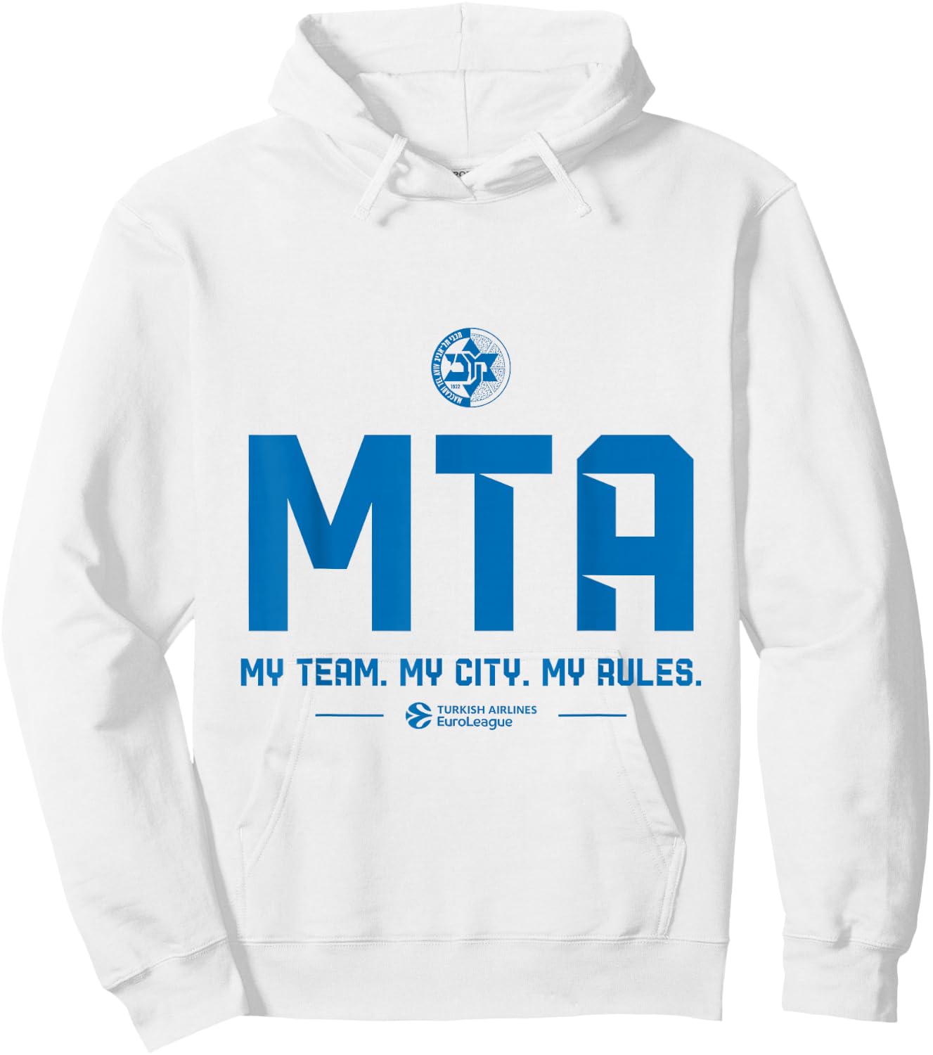 Teams - Maccabi Playtika Tel Aviv Hoodie - Hoodie | White