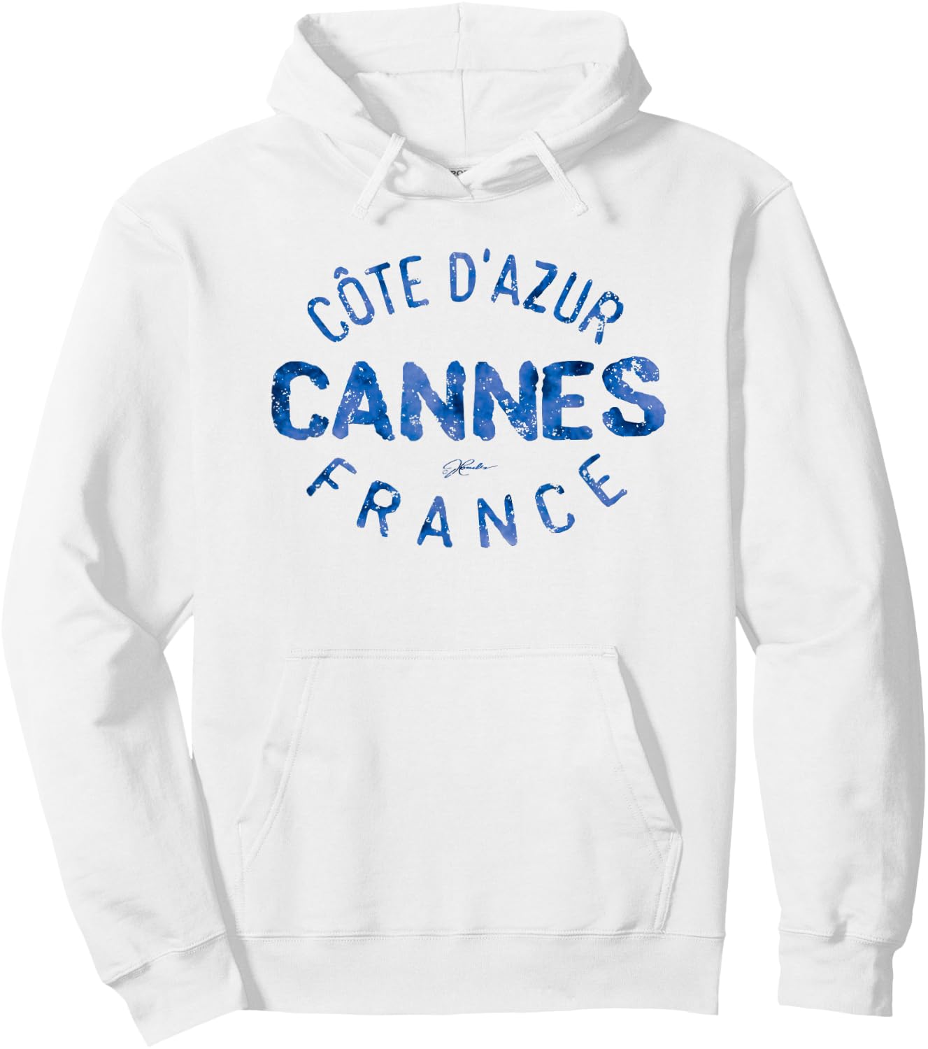 JCombs: Cannes, French Riviera, France Hoodie - Hoodie | White