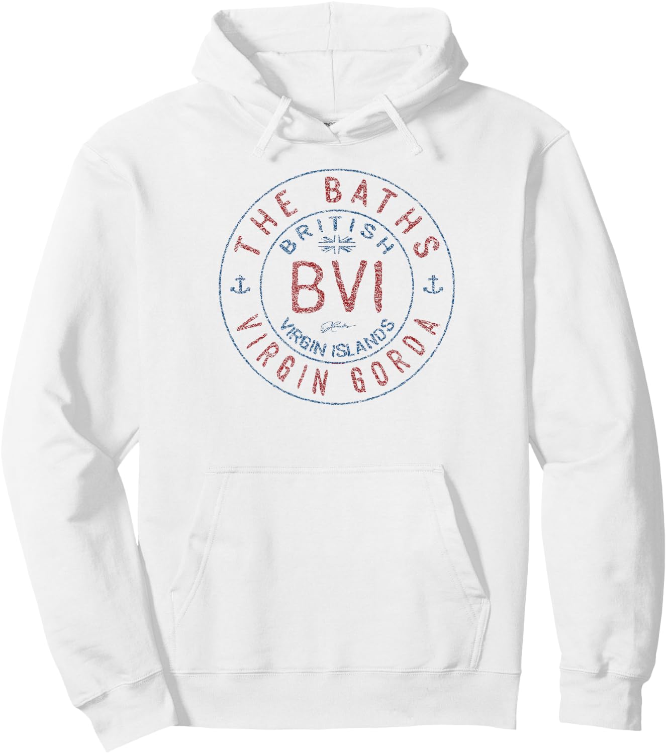 JCombs: The Baths, Virgin Gorda, BVI Hoodie - Hoodie | White
