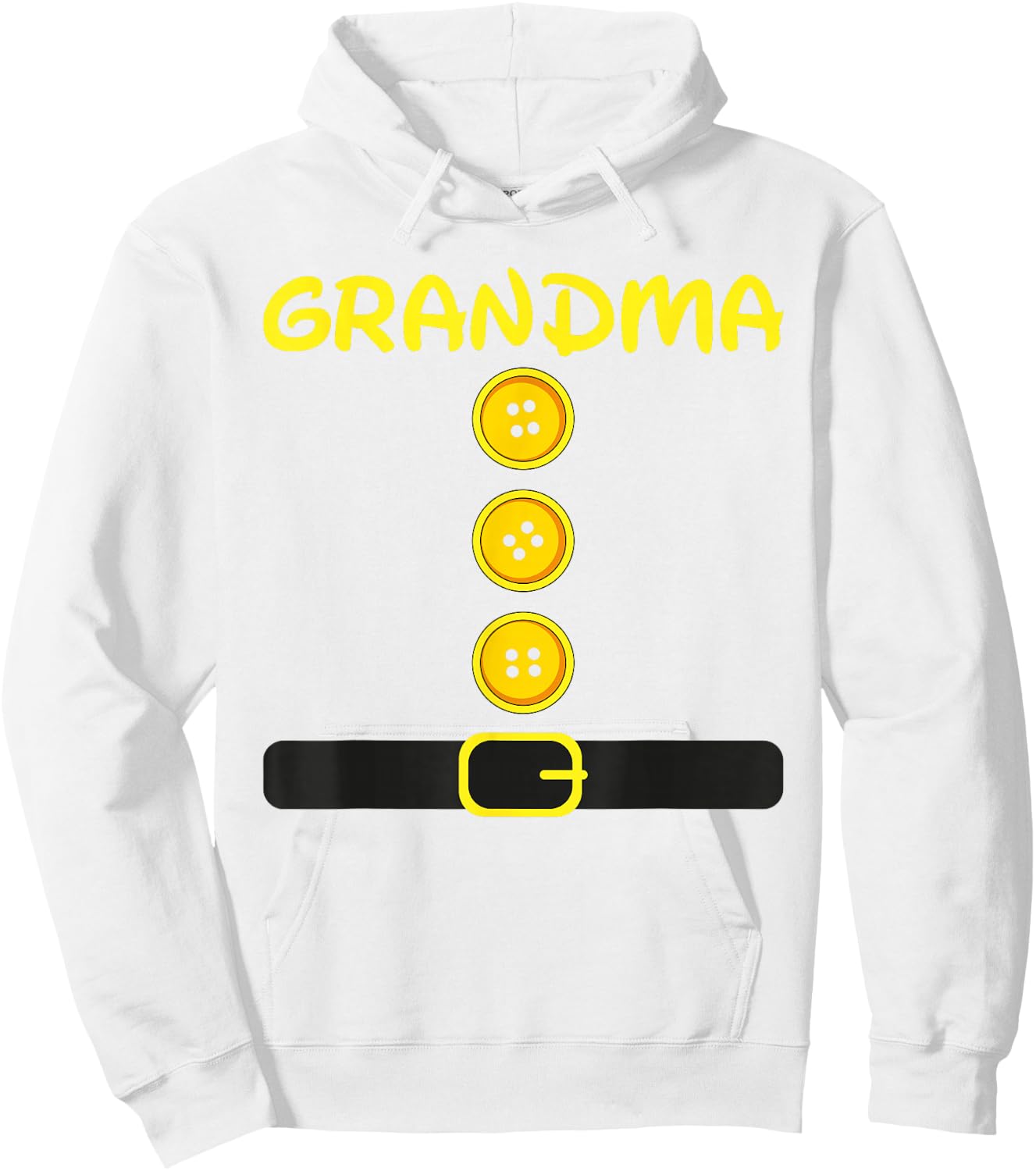Grandma Dwarf Halloween Family Group Color Matching Costume Hoodie - Hoodie | White
