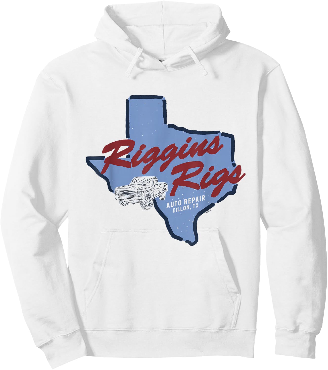 Friday Night Lights Riggins Rigs Comfortable Hoodie - Hoodie | White