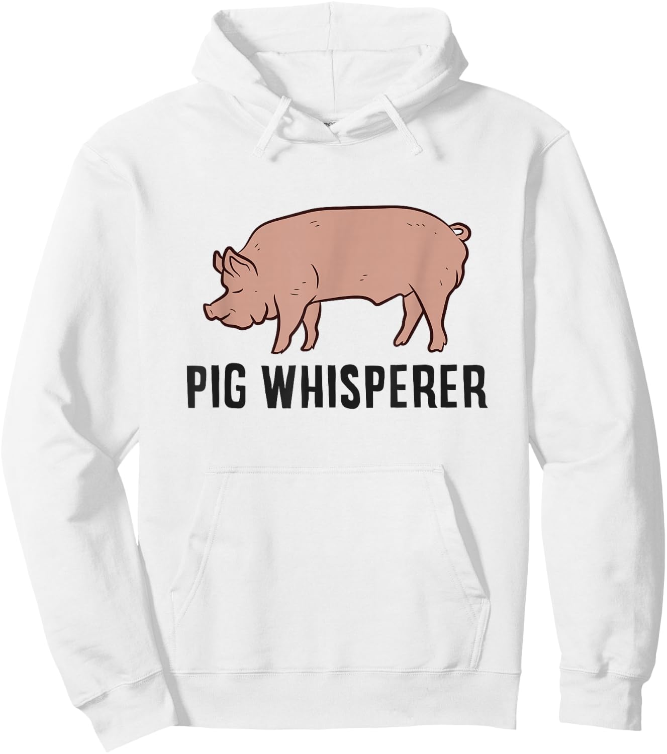 Pig Whisperer Love Pigs Pig Farmer Pig Whisperer Hoodie - Hoodie | White