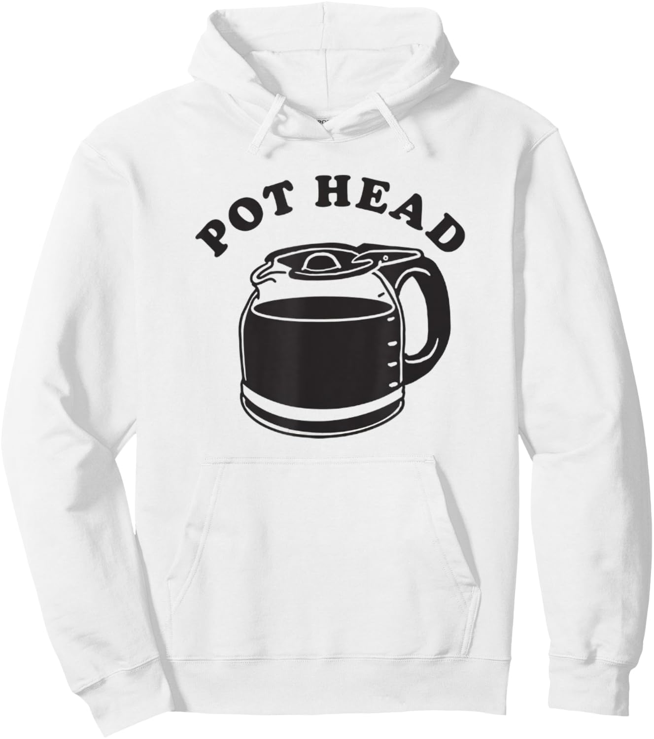 Pot Heads Funny Coffee Caffeine Retro Vintage 420 Hoodie - Hoodie | White