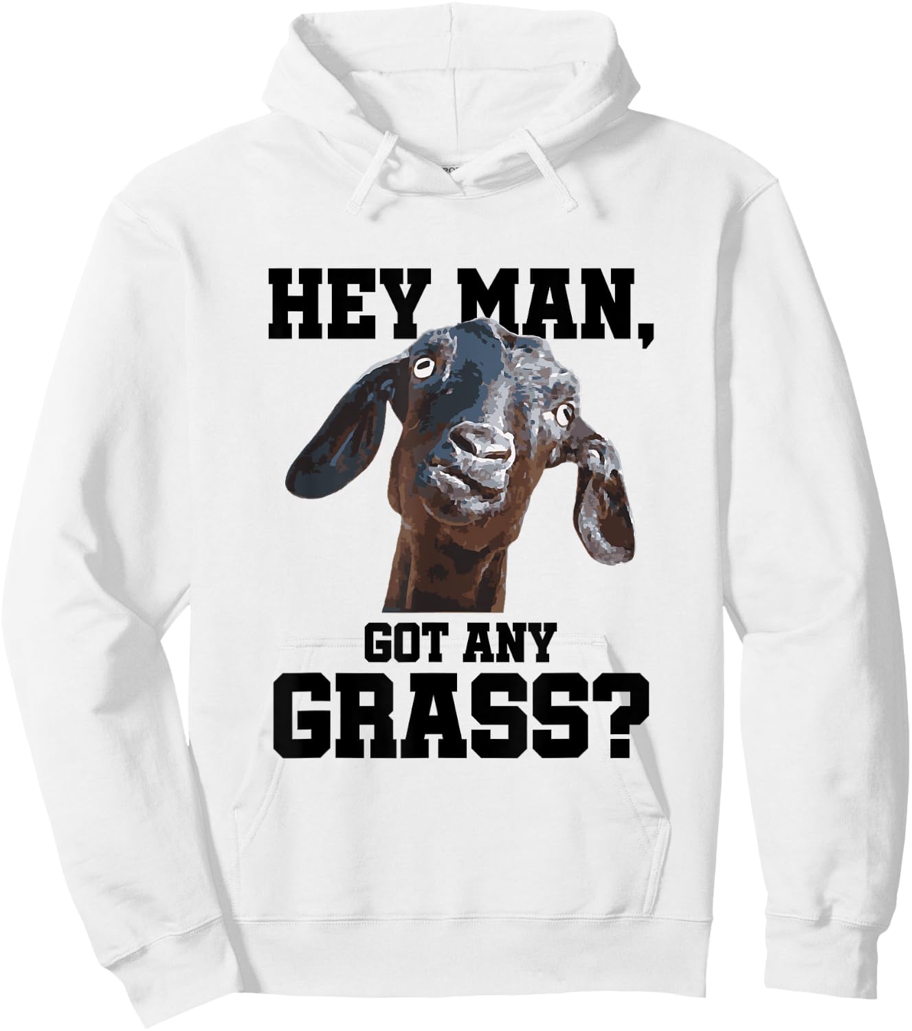 Funny Pun Shirt Goat Stuff and Farm Accesories Apparel Goat Hoodie - Hoodie | White