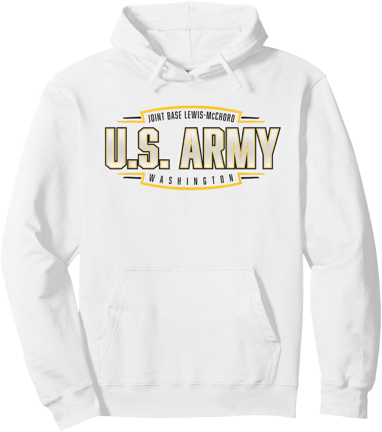 Joint Base Lewis-McChord United States Army Military Hoodie - Hoodie | White