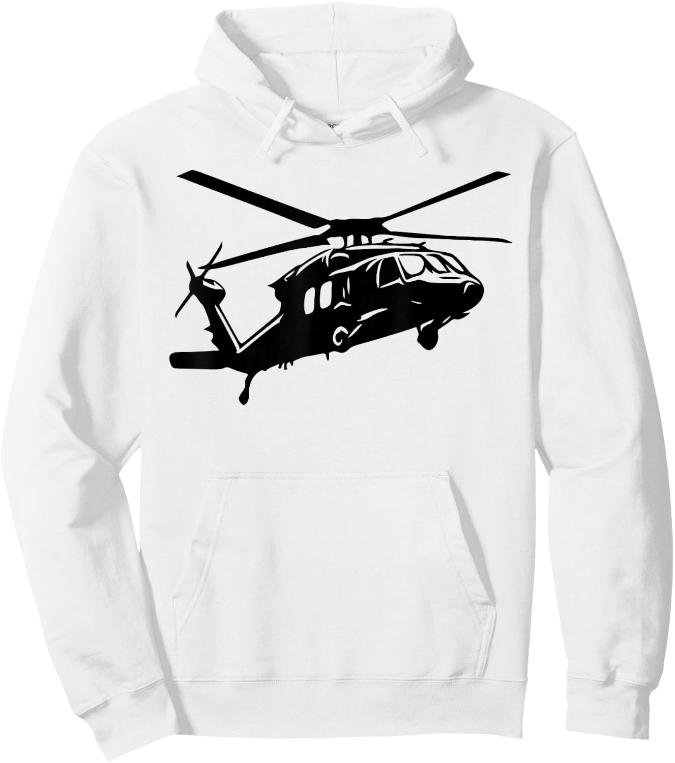 Sikorsky UH-60 Blackhawk Helicopter Army Pilot Gift Hoodie - Hoodie | White