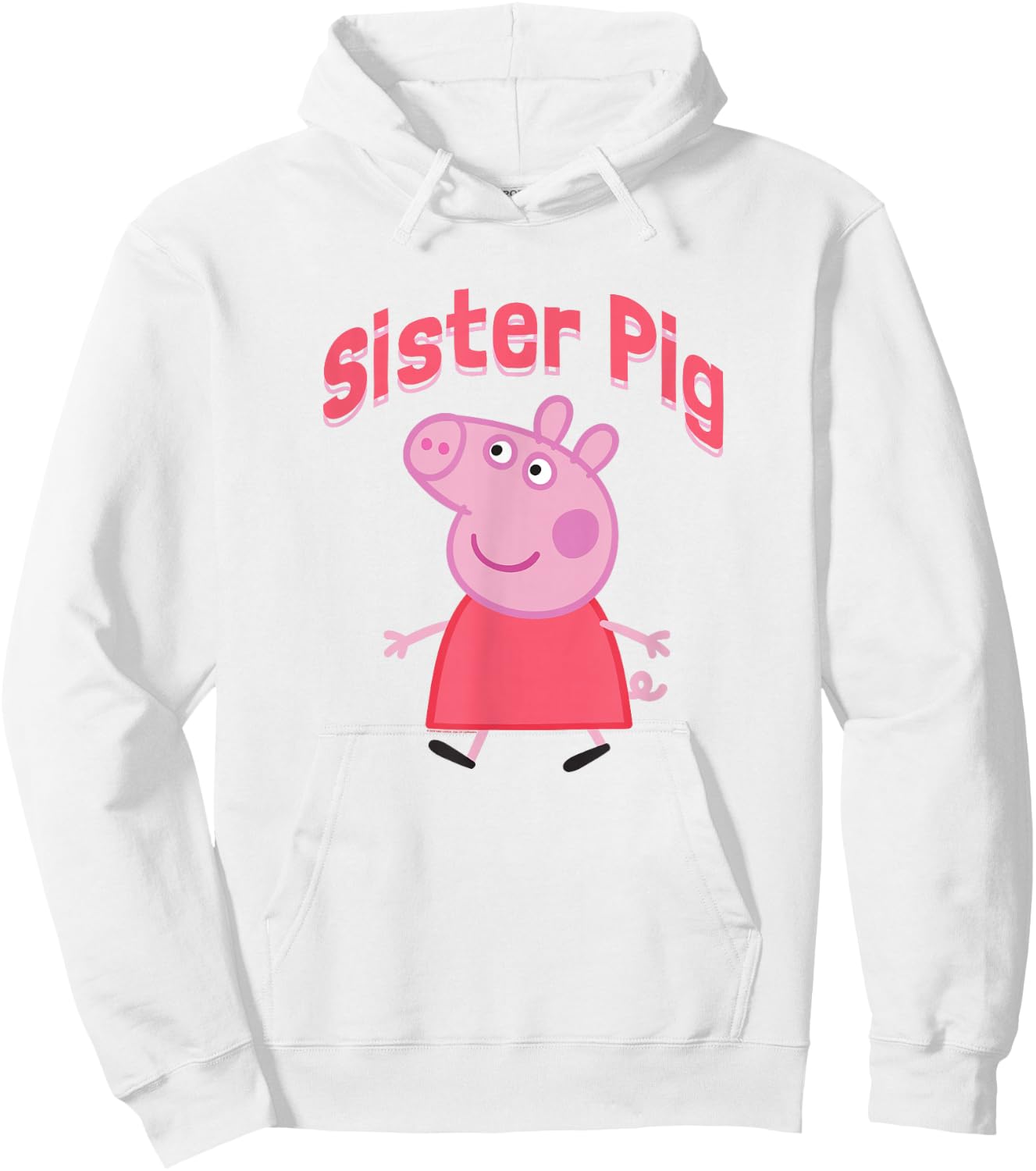 Peppa Pig Sister Pig Hoodie - Hoodie | White