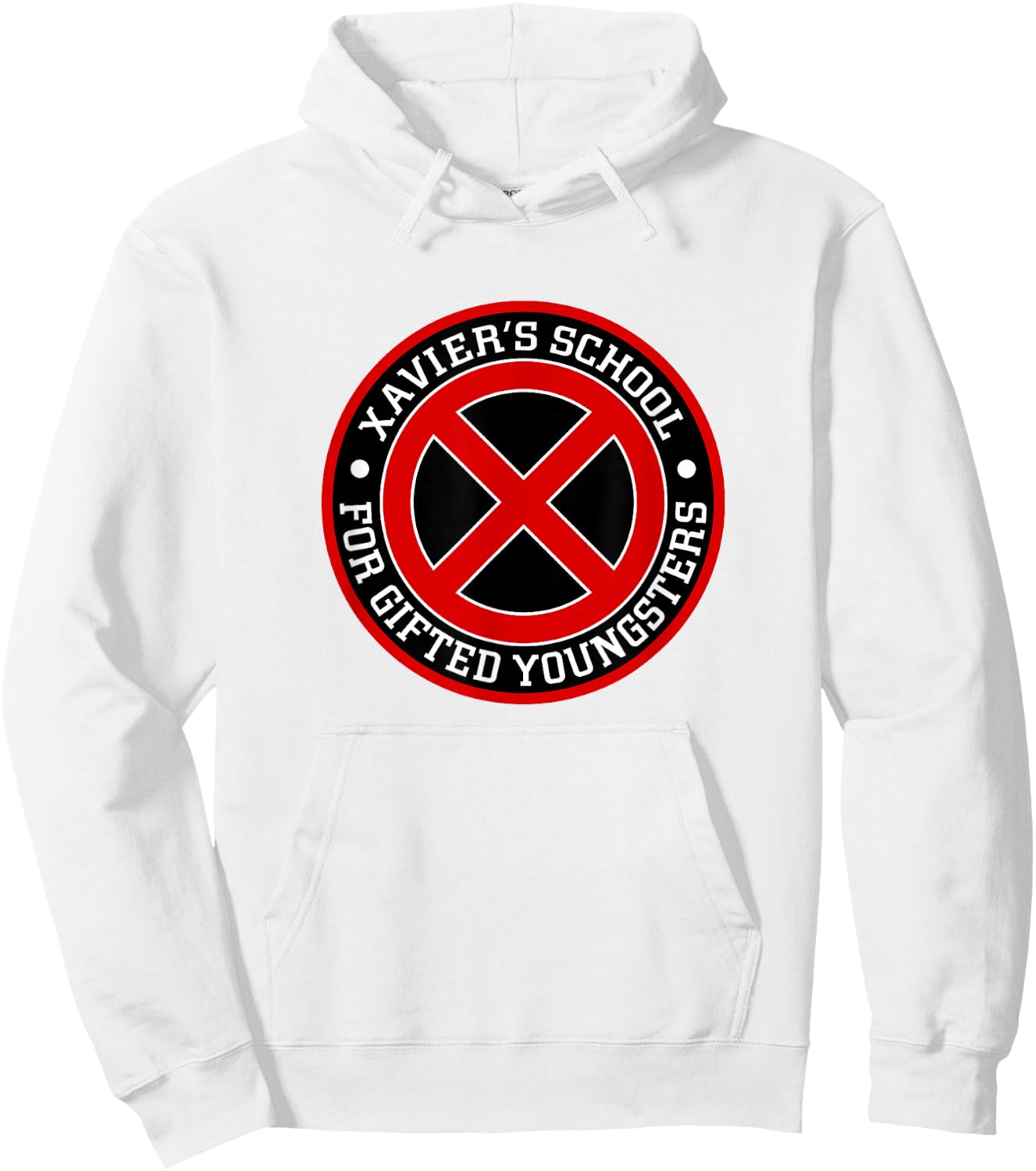 Marvel X-Men Xavier's School For Gifted Youngsters Logo V2 Hoodie - Hoodie | White