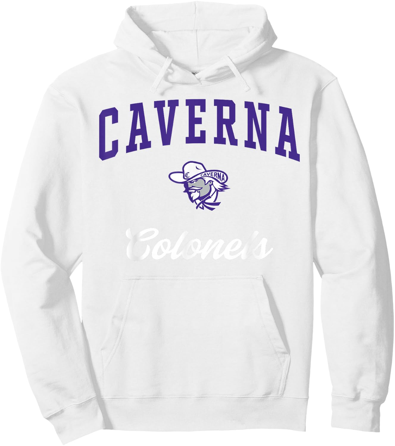 Caverna High School Colonels Hoodie - Hoodie | White