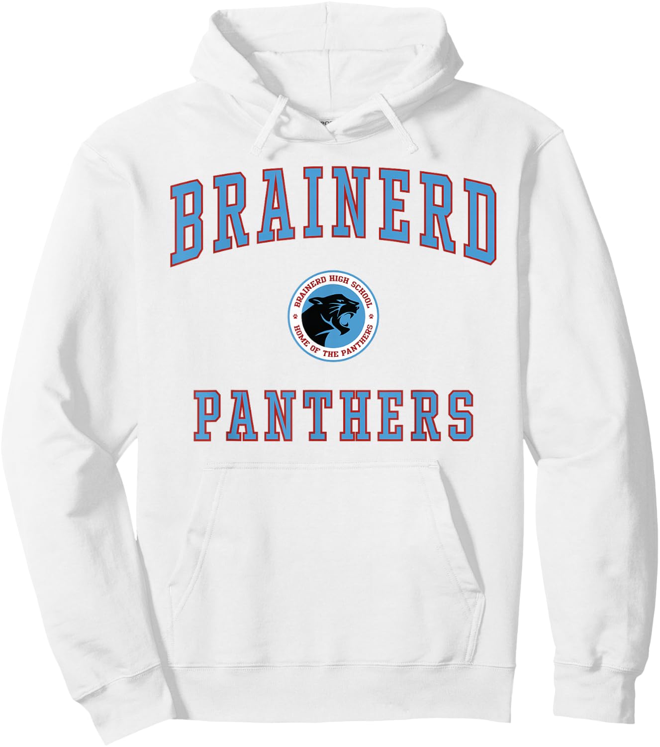 Brainerd High School Panthers Hoodie - Hoodie | White