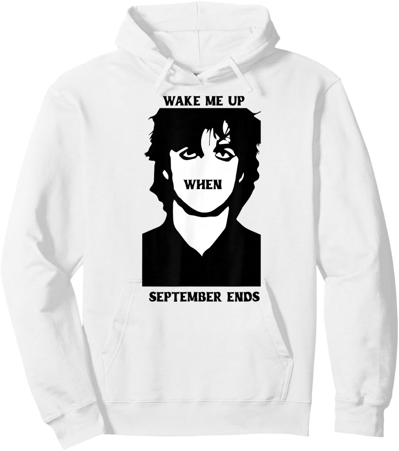 Wake Me Up When September Ends Hoodie - Hoodie | White